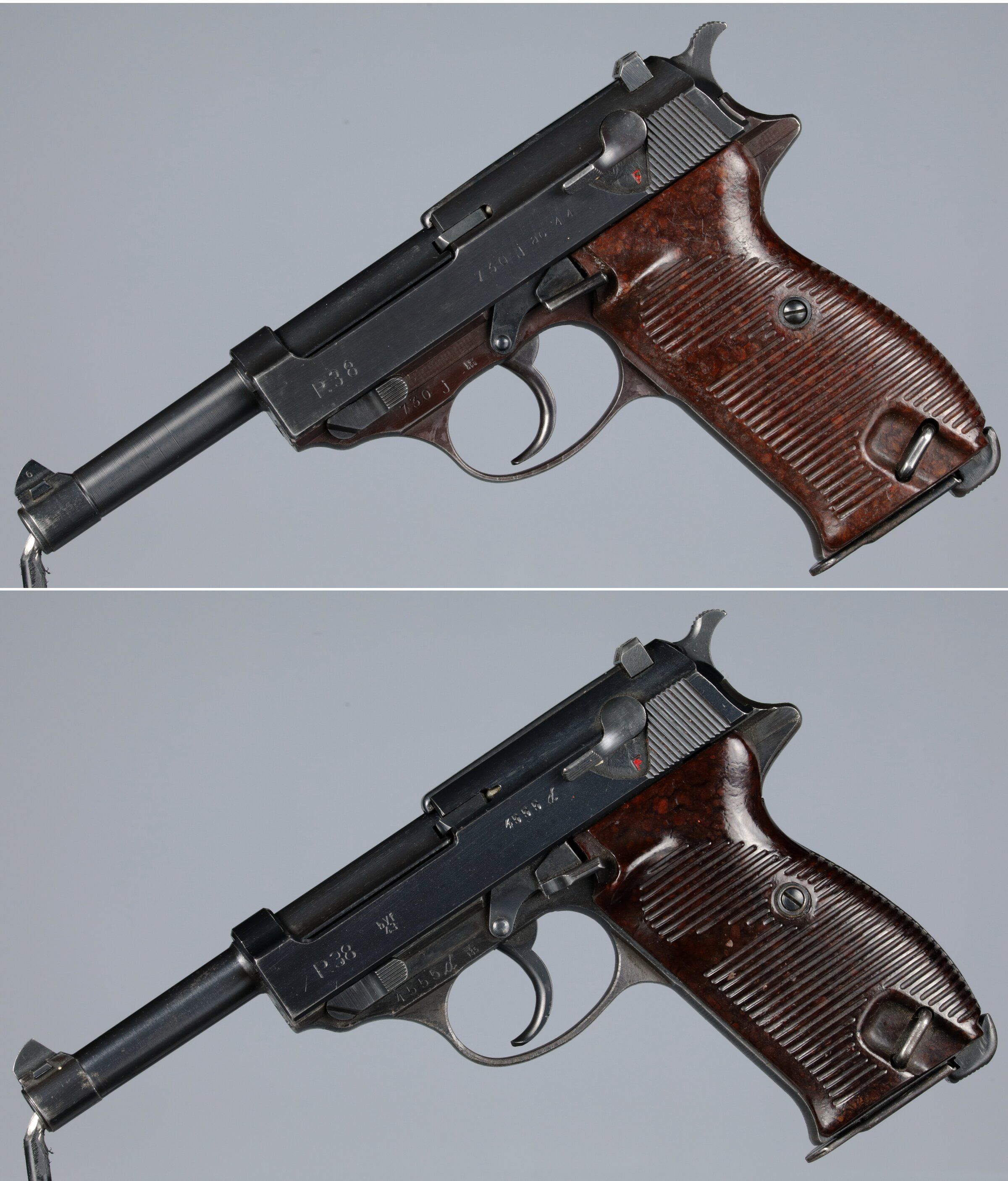 Two World War II German P.38 Semi-Automatic Pistols | Rock Island Auction