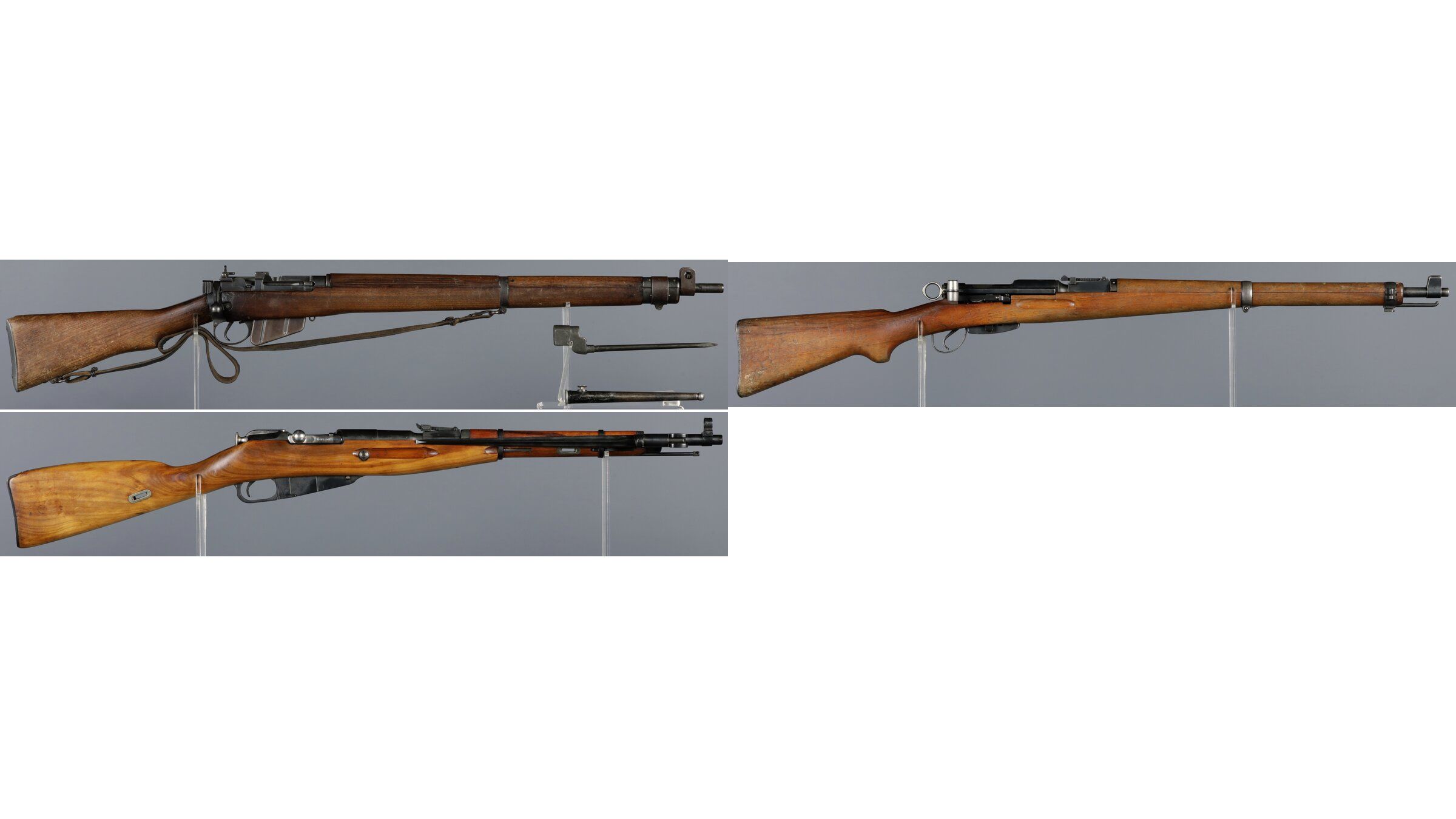 Three European Military Bolt Action Long Guns | Rock Island Auction