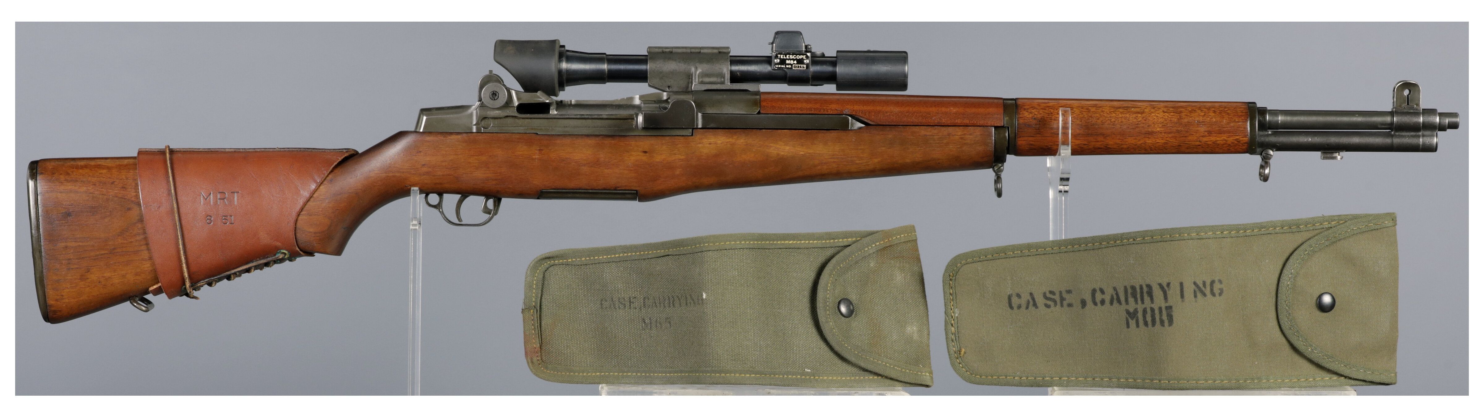 M84 Rifle U.S. Springfield Armory M1D Sniper Rifle with M84 Scope | Rock Island ...
