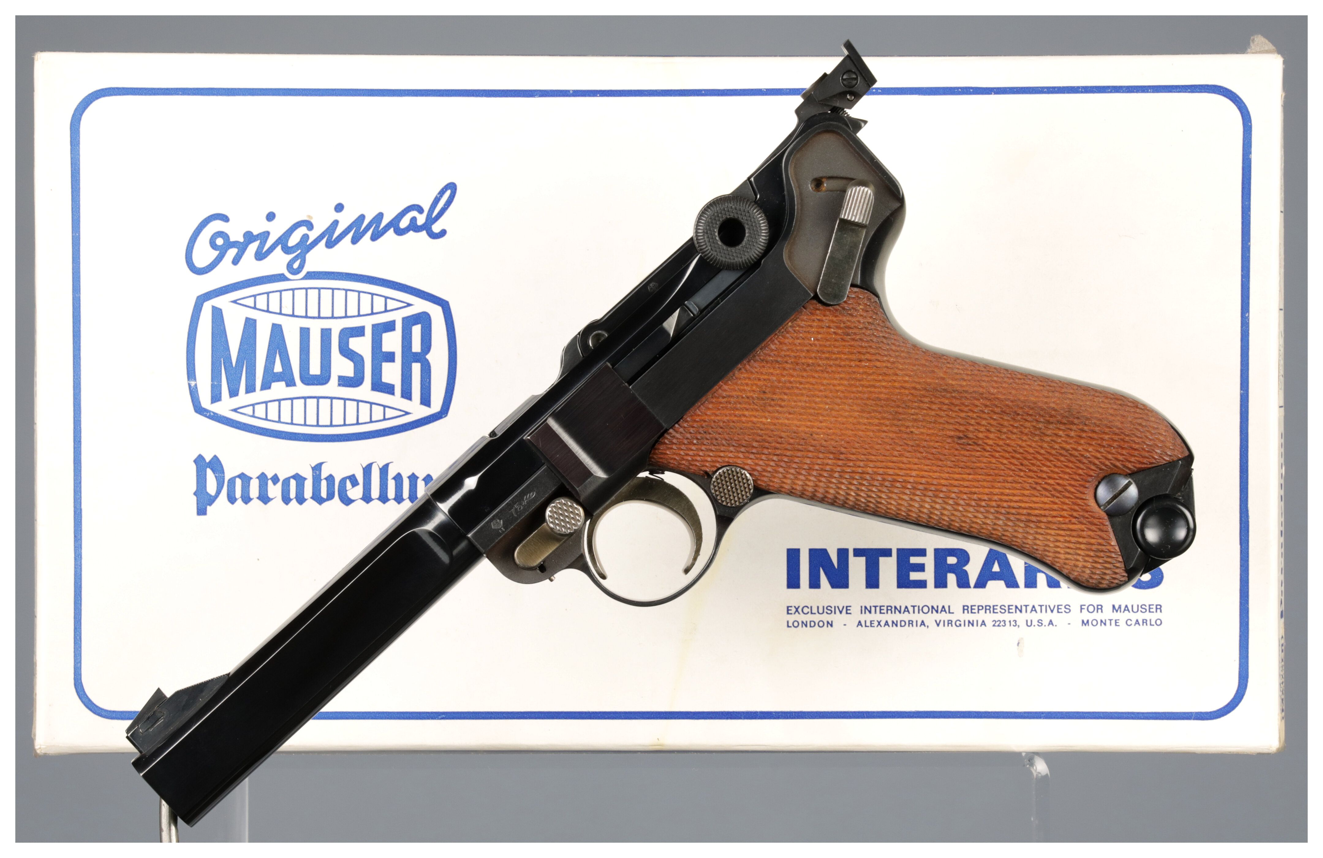 Mauser/Interarms Parabellum Sport Luger Semi-Automatic Pistol | Rock ...