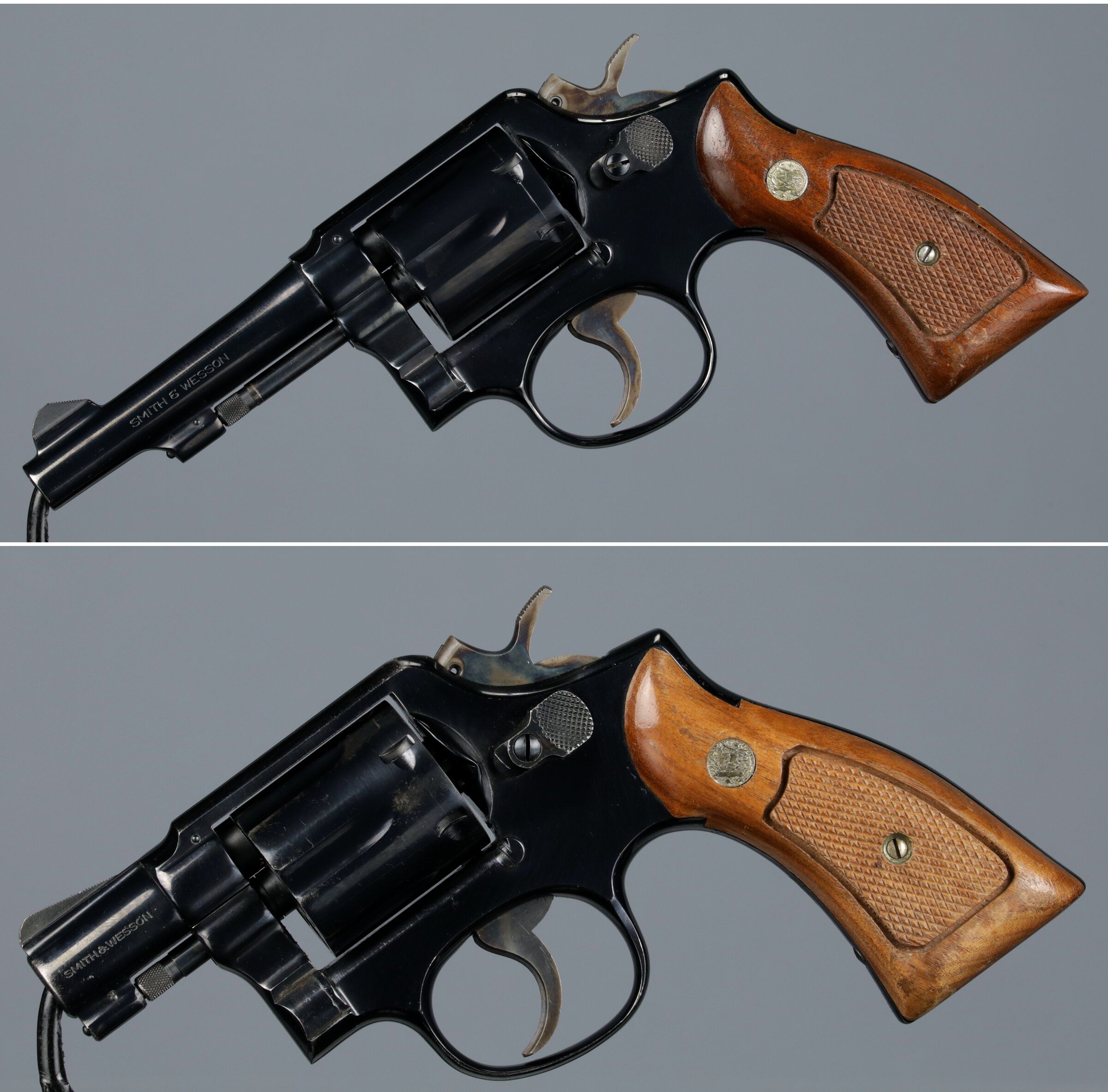 Two Smith & Wesson Model 10-5 Double Action Revolvers | Rock