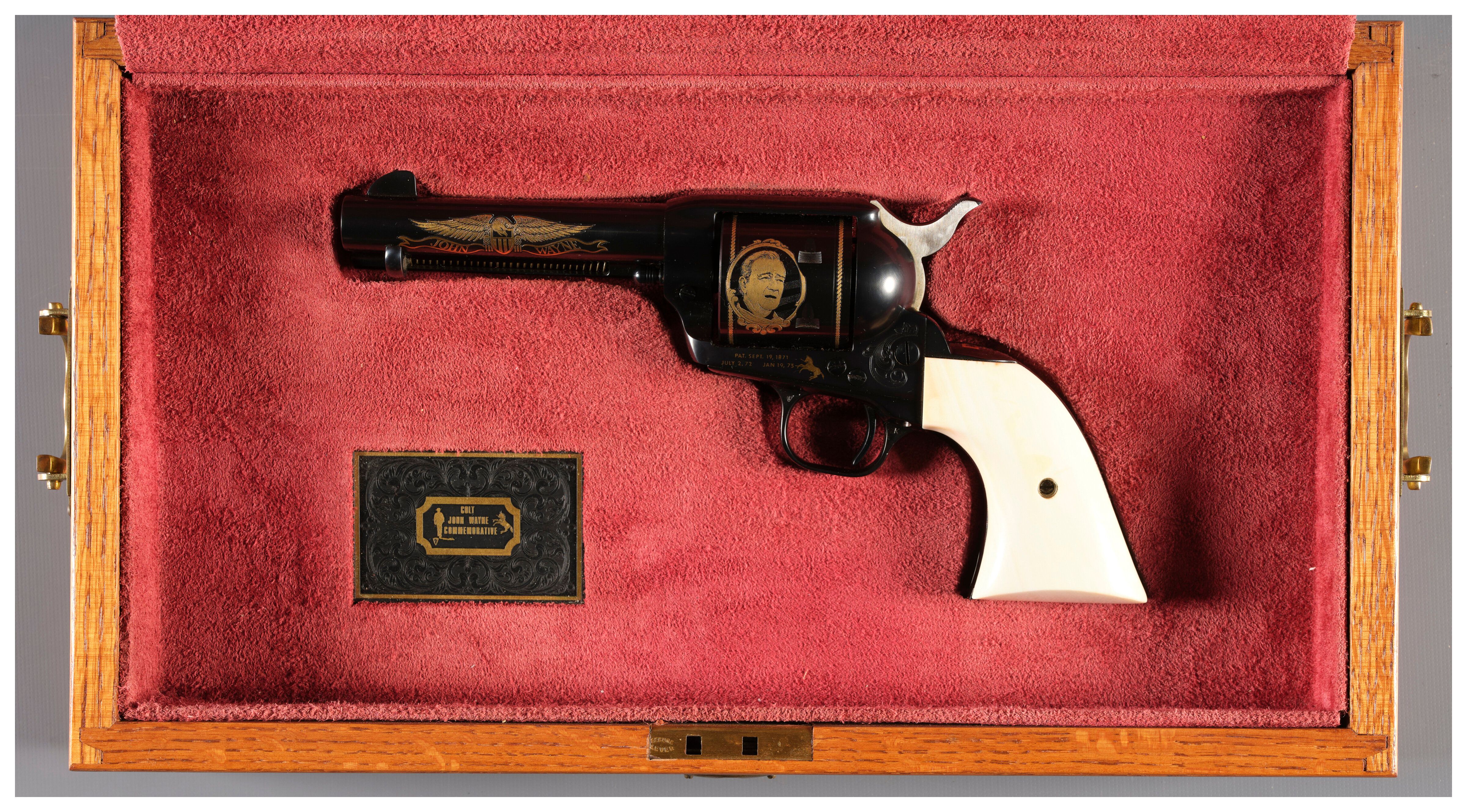 John Wayne Commemorative Colt Single Action Army Revolver | Rock