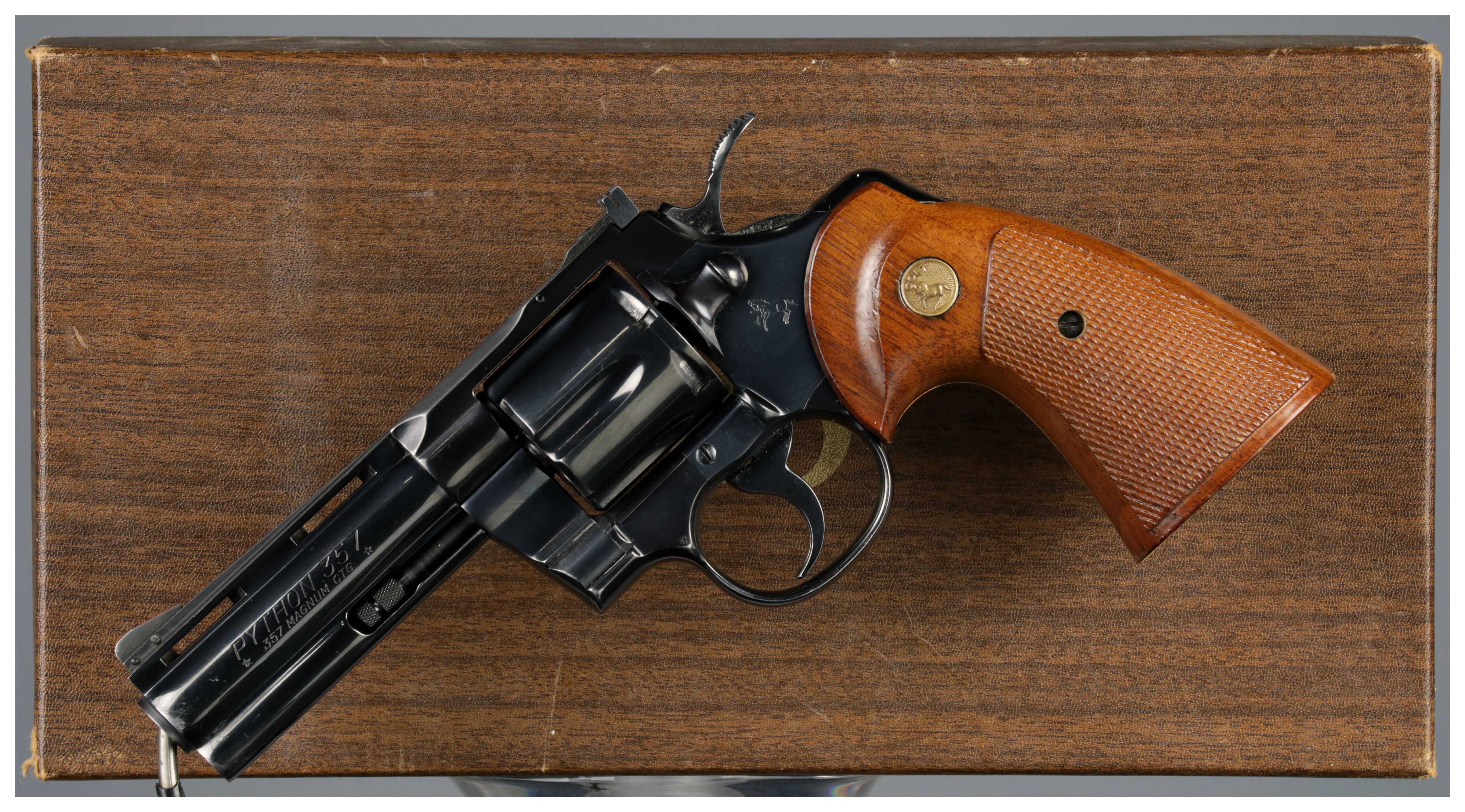 Colt Python Double Action Revolver with Box | Rock Island Auction