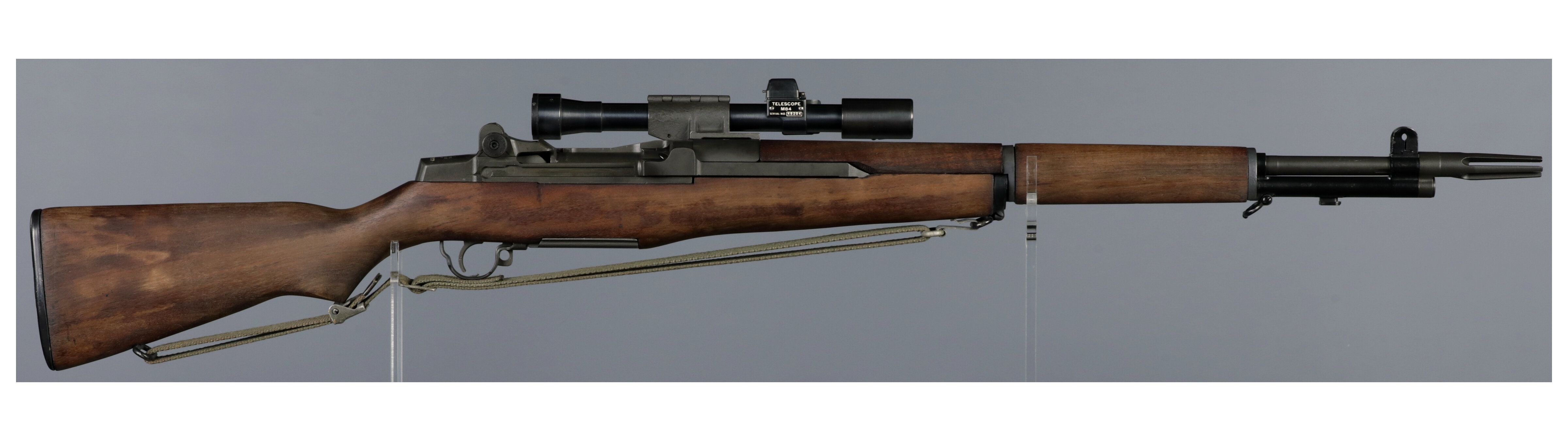 M84 Rifle U.S. Springfield M1D Semi-Automatic Sniper Rifle with M84 Scope | Rock ...
