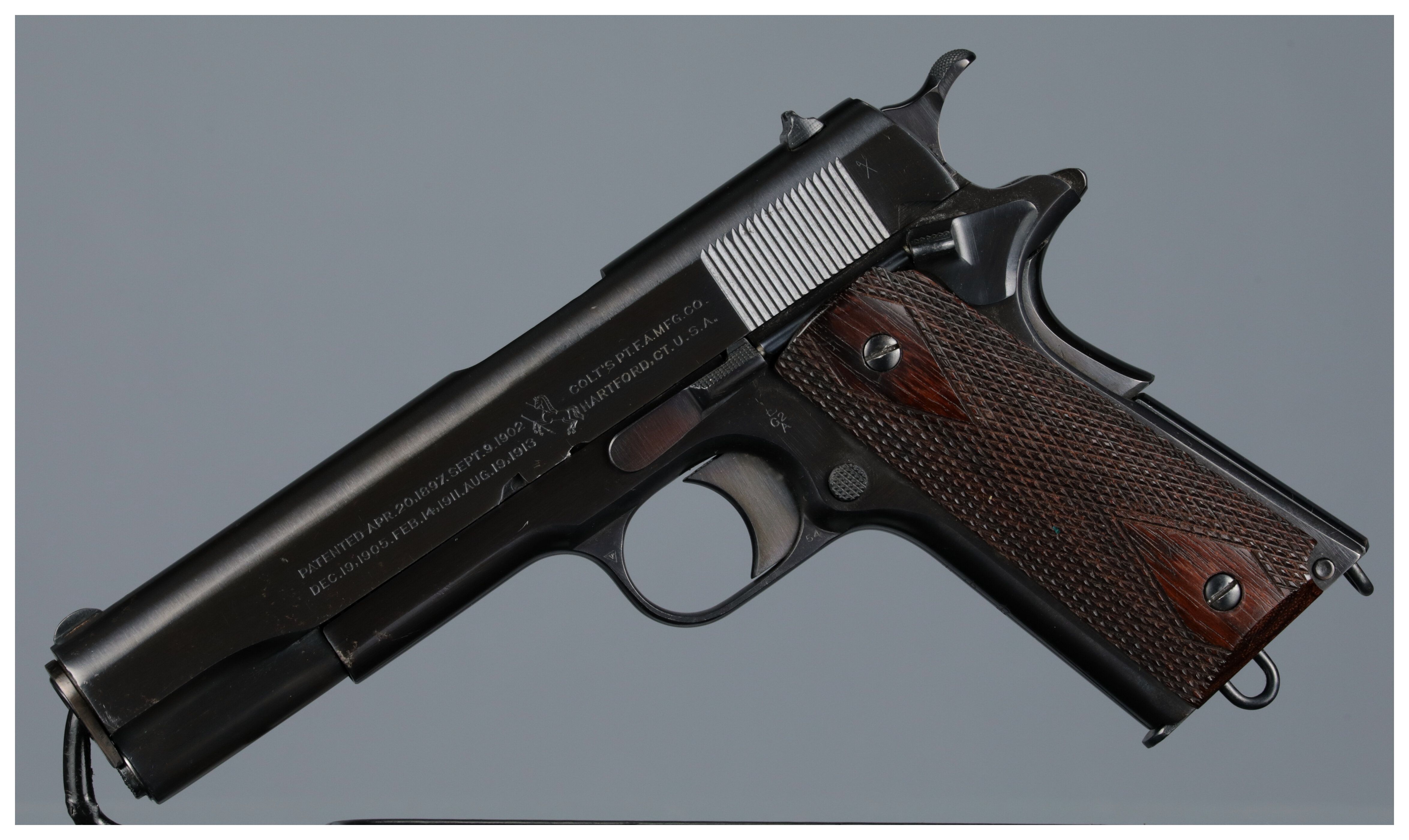 Colt British Contract 455 Government Model Semi-Automatic Pistol | Rock ...