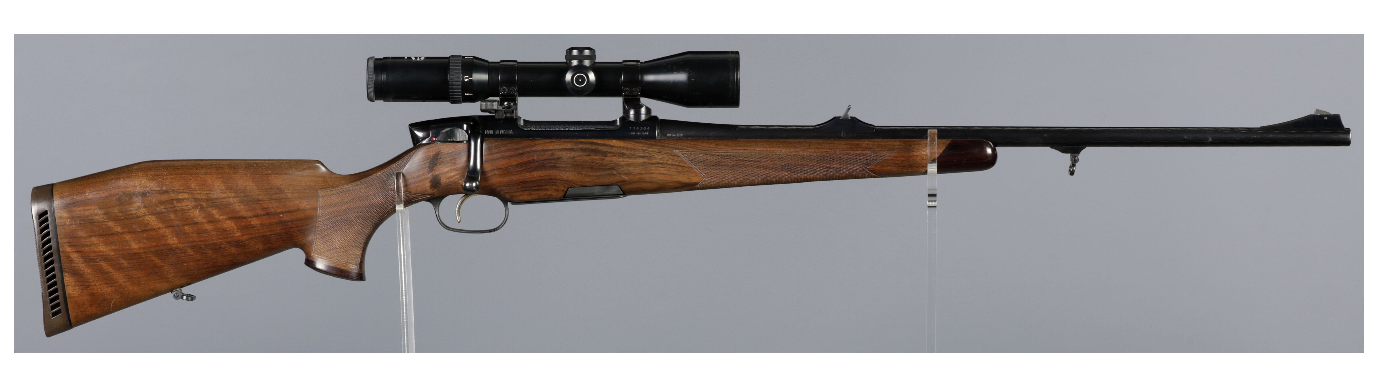 Steyr Mannlicher Luxus Rifle With Schmidt And Bender Scope Rock Island Auction