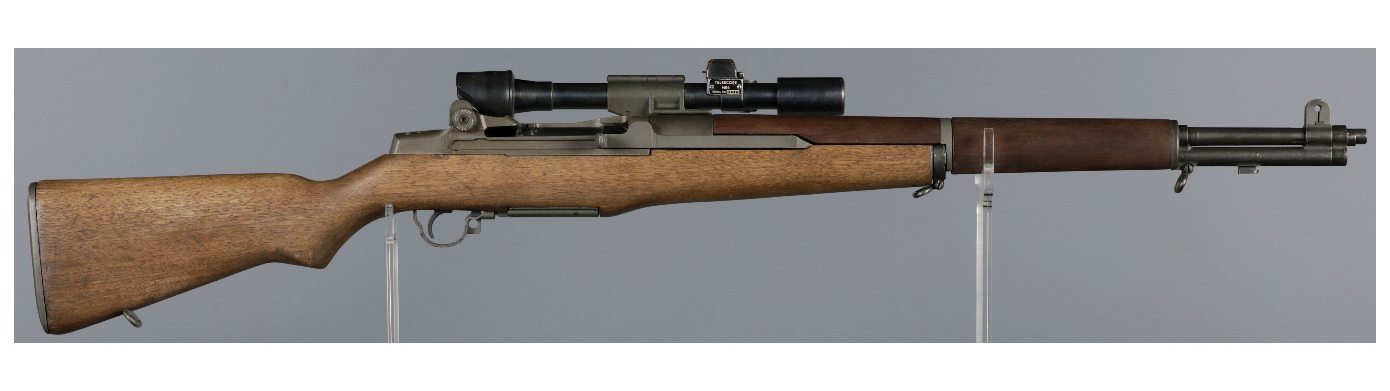 U.S. Springfield M1D Semi-Automatic Sniper Rifle with M84