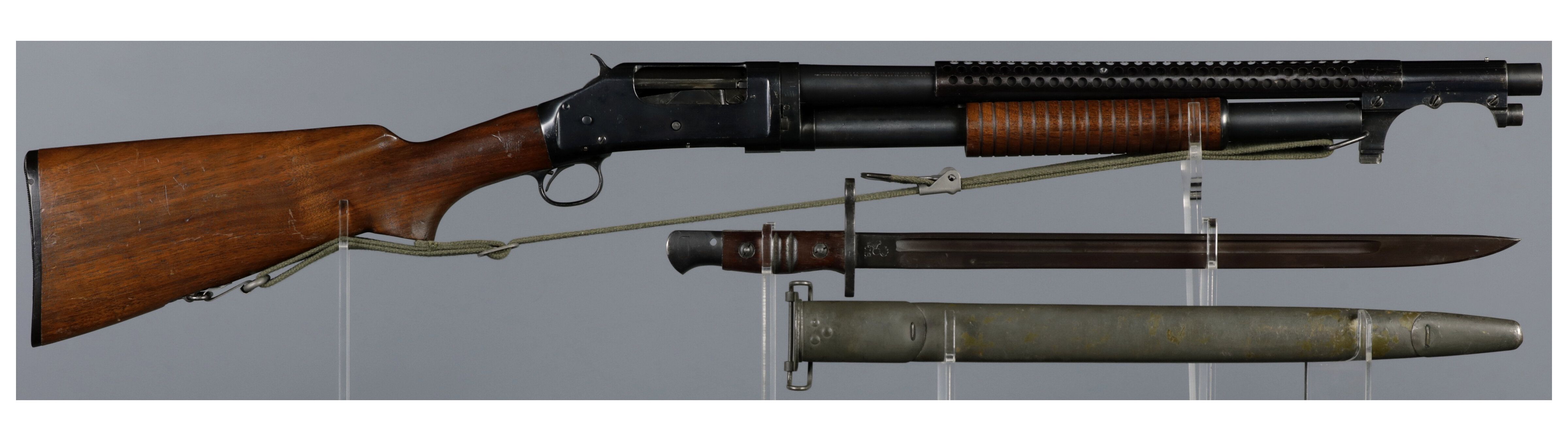 Winchester Model 1897 Trench Configured Shotgun with Bayonet | Rock ...
