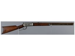 Antique Winchester Model 1886 Lever Action Rifle