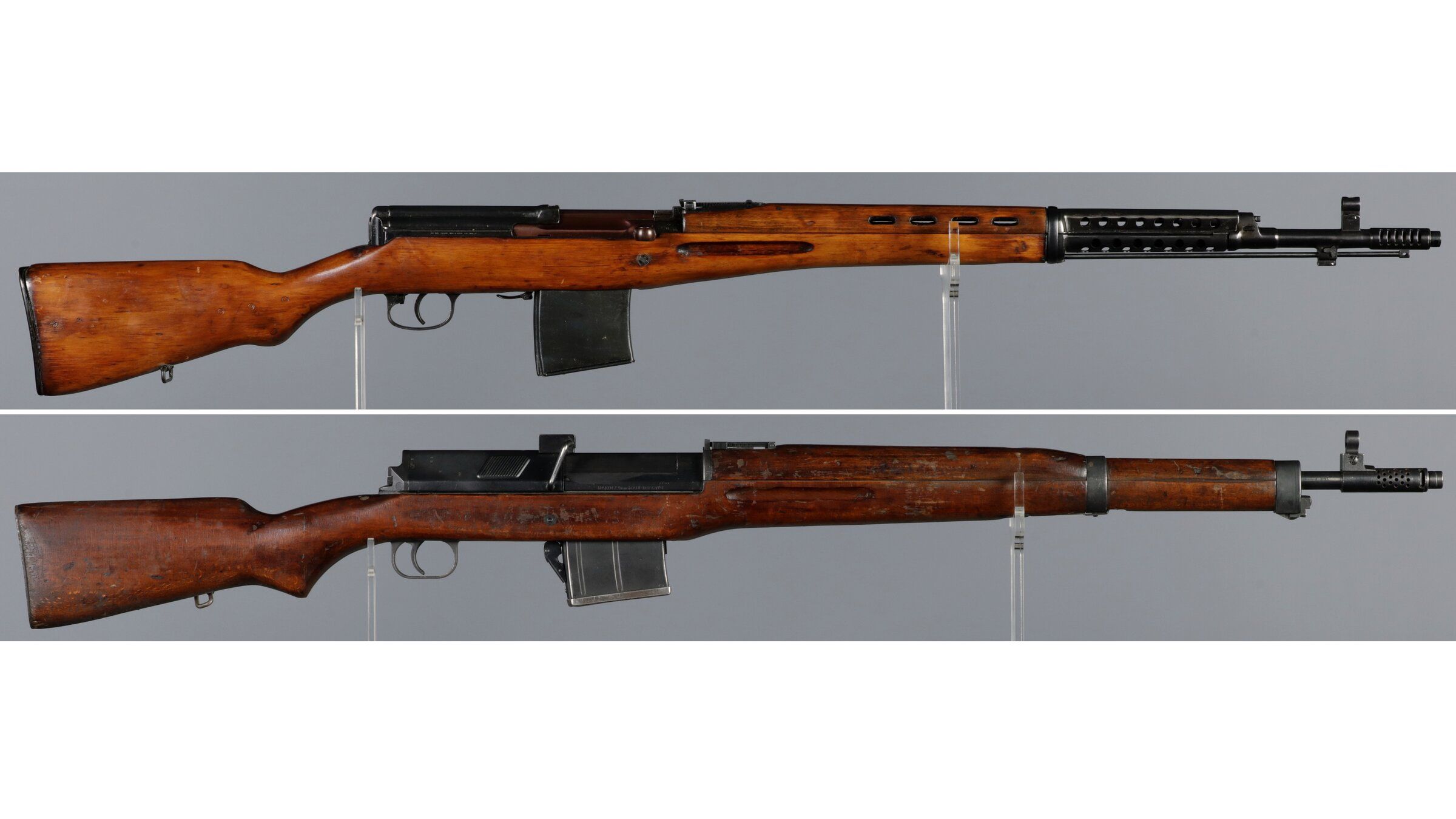 Two Military Pattern Semi-Automatic Rifles | Rock Island Auction