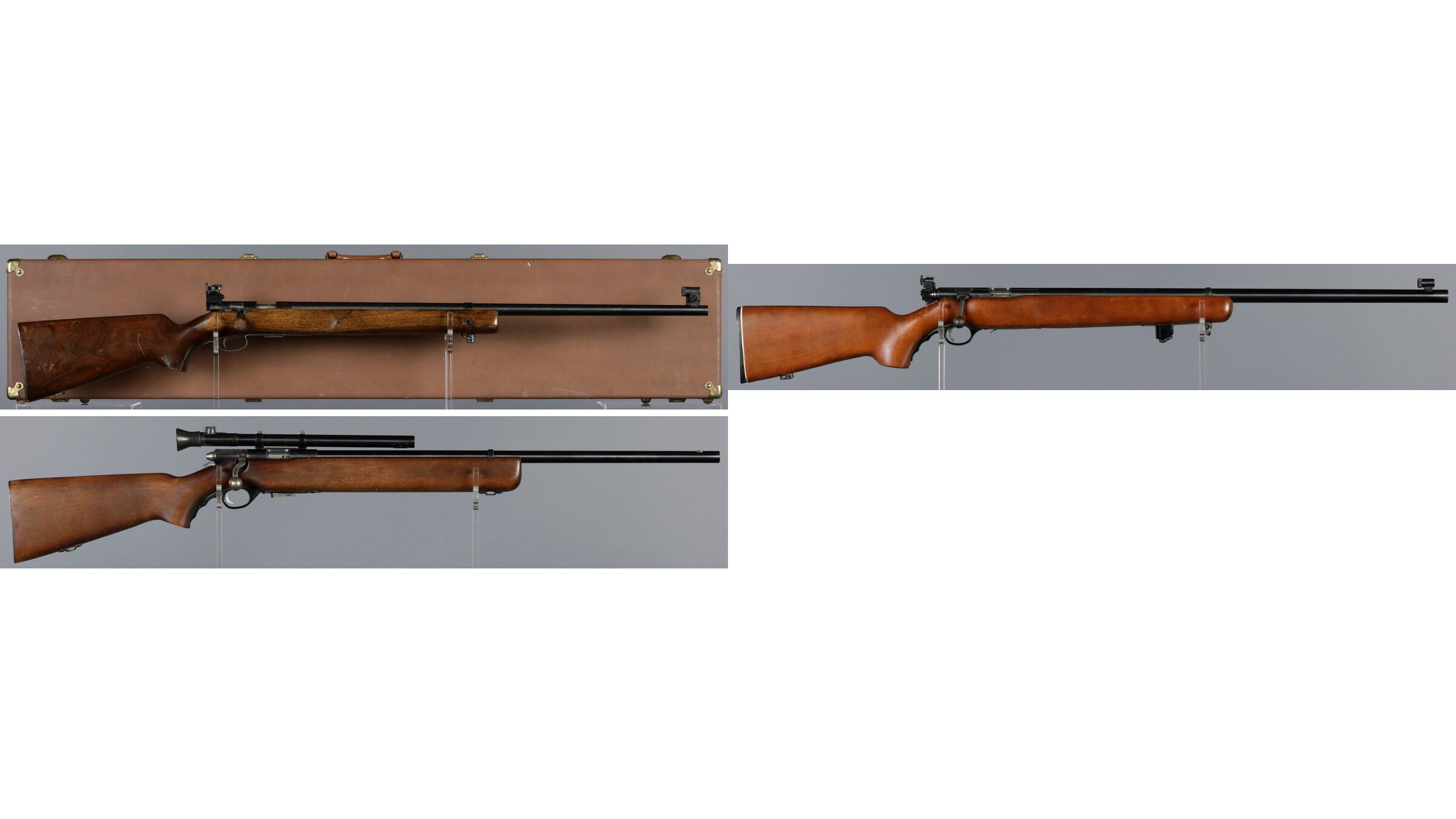 Three American Rimfire Bolt Action Rifles | Rock Island Auction