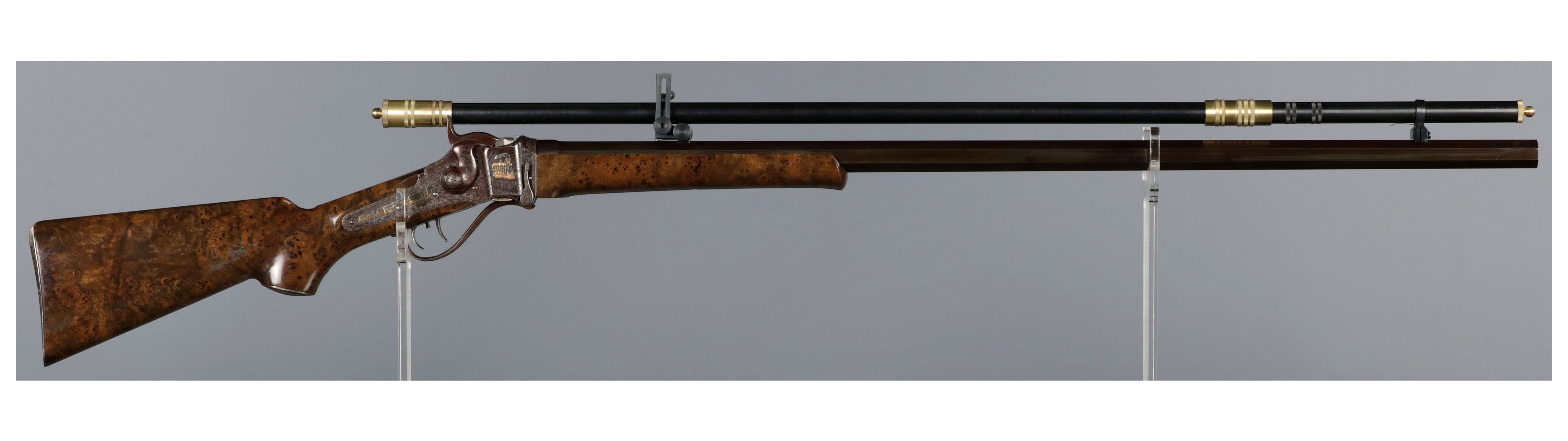 Engraved C. Sharps Arms Co. Inc. Model 1874 Rifle | Rock Island Auction