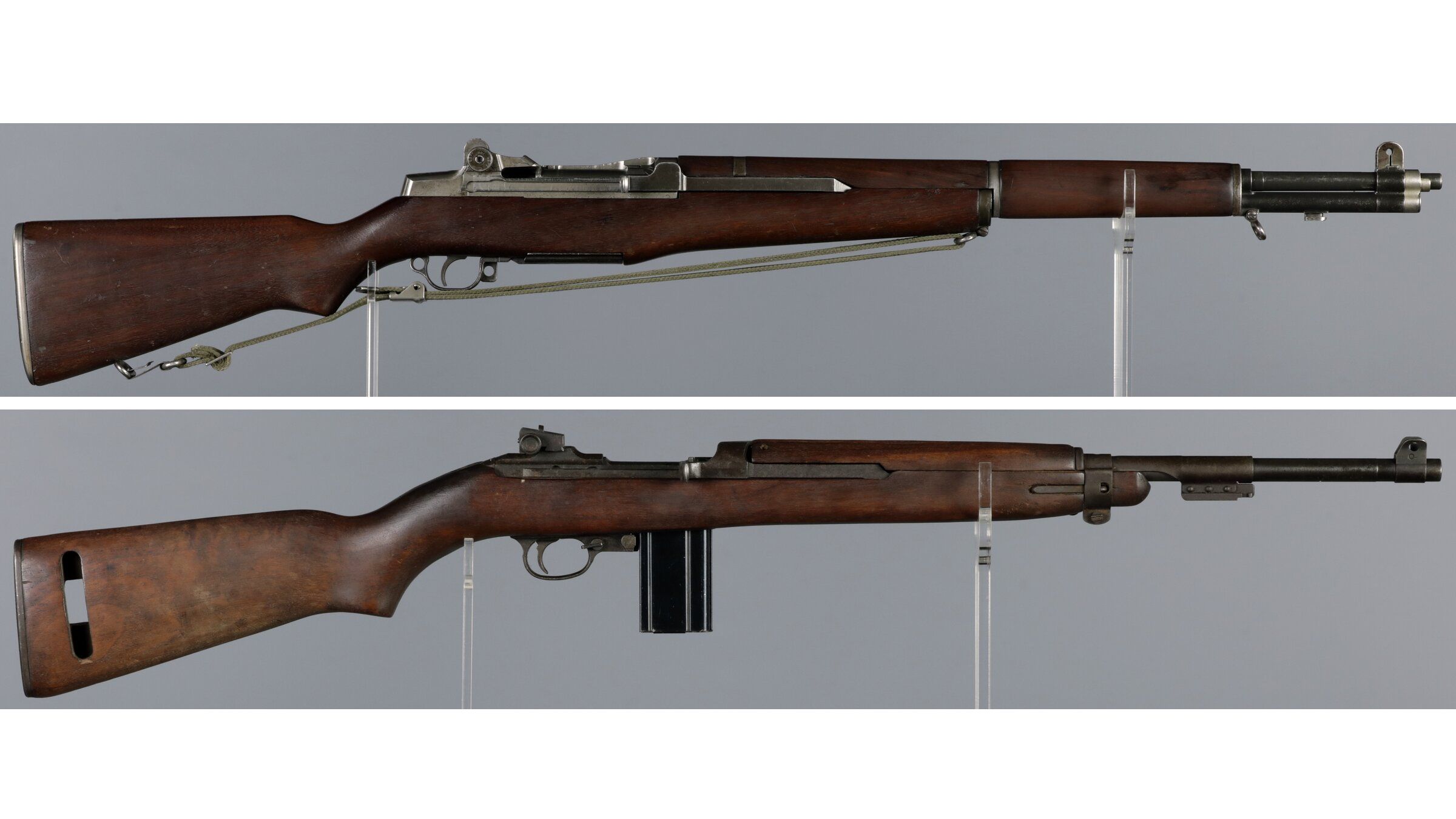 Two U.S. Military Semi-Automatic Rifles | Rock Island Auction