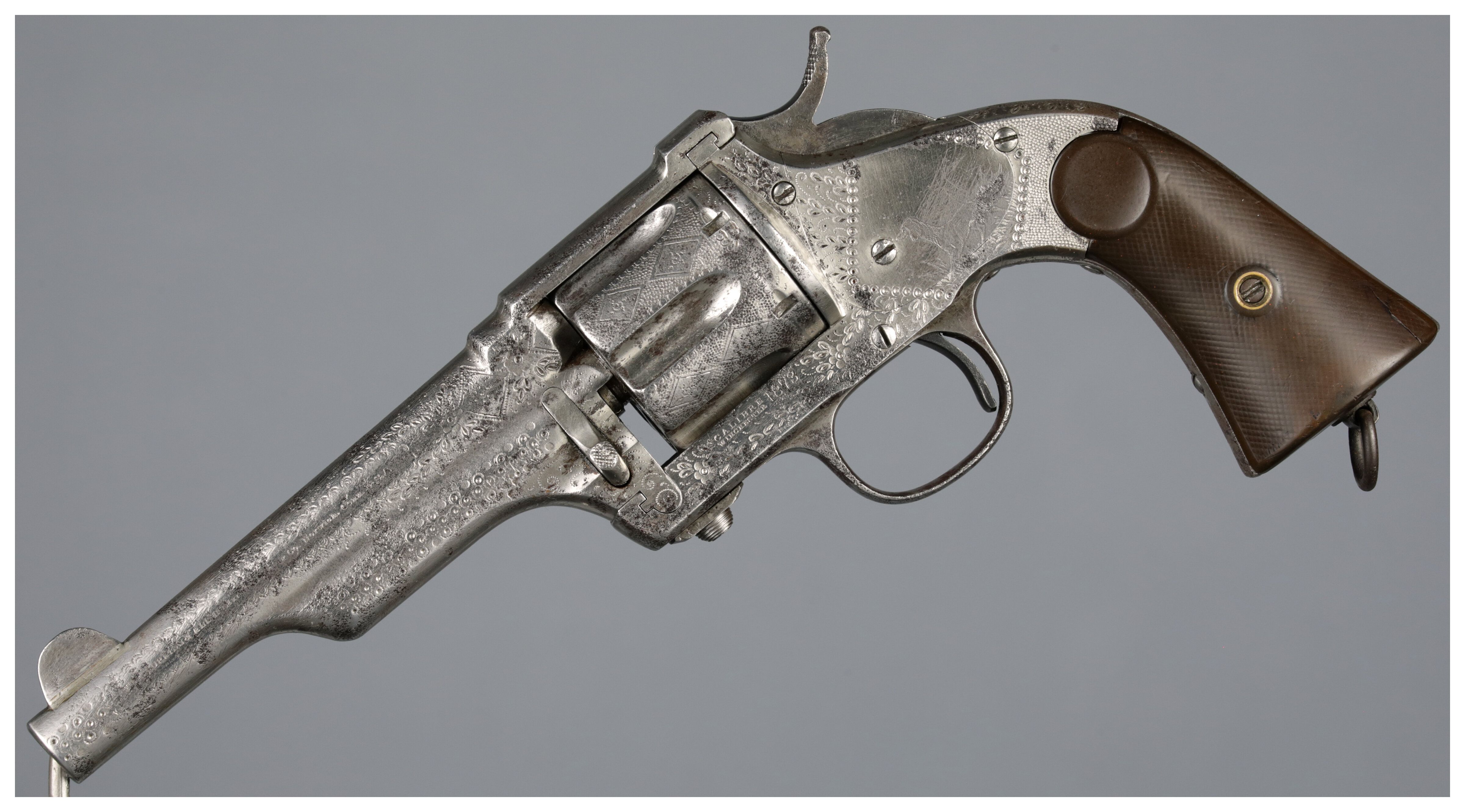 Engraved Merwin Hulbert Large Frame Single Action Army Revolver | Rock ...