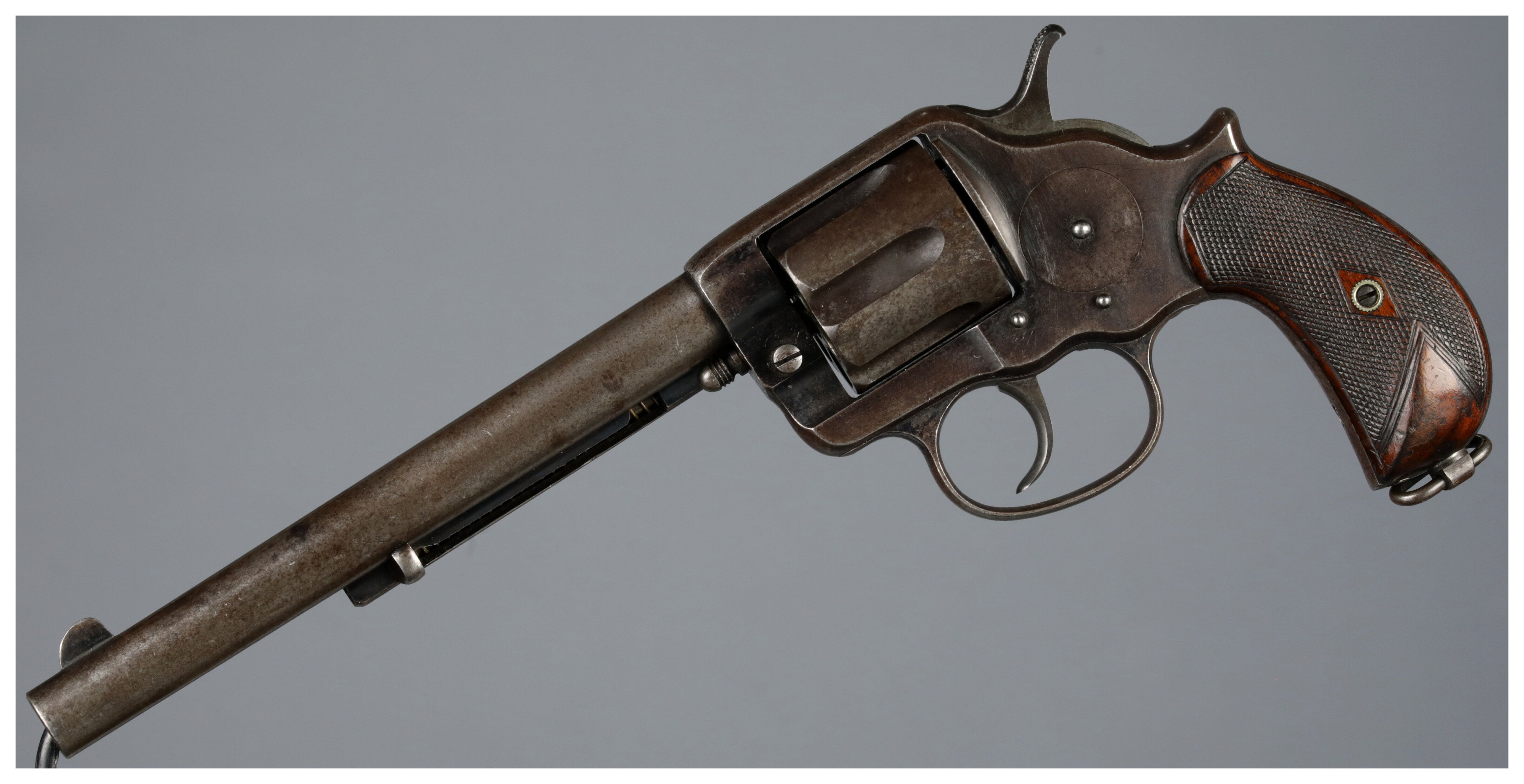 Acid Etched Panel Colt Model 1878 Frontier Six Shooter Revolver