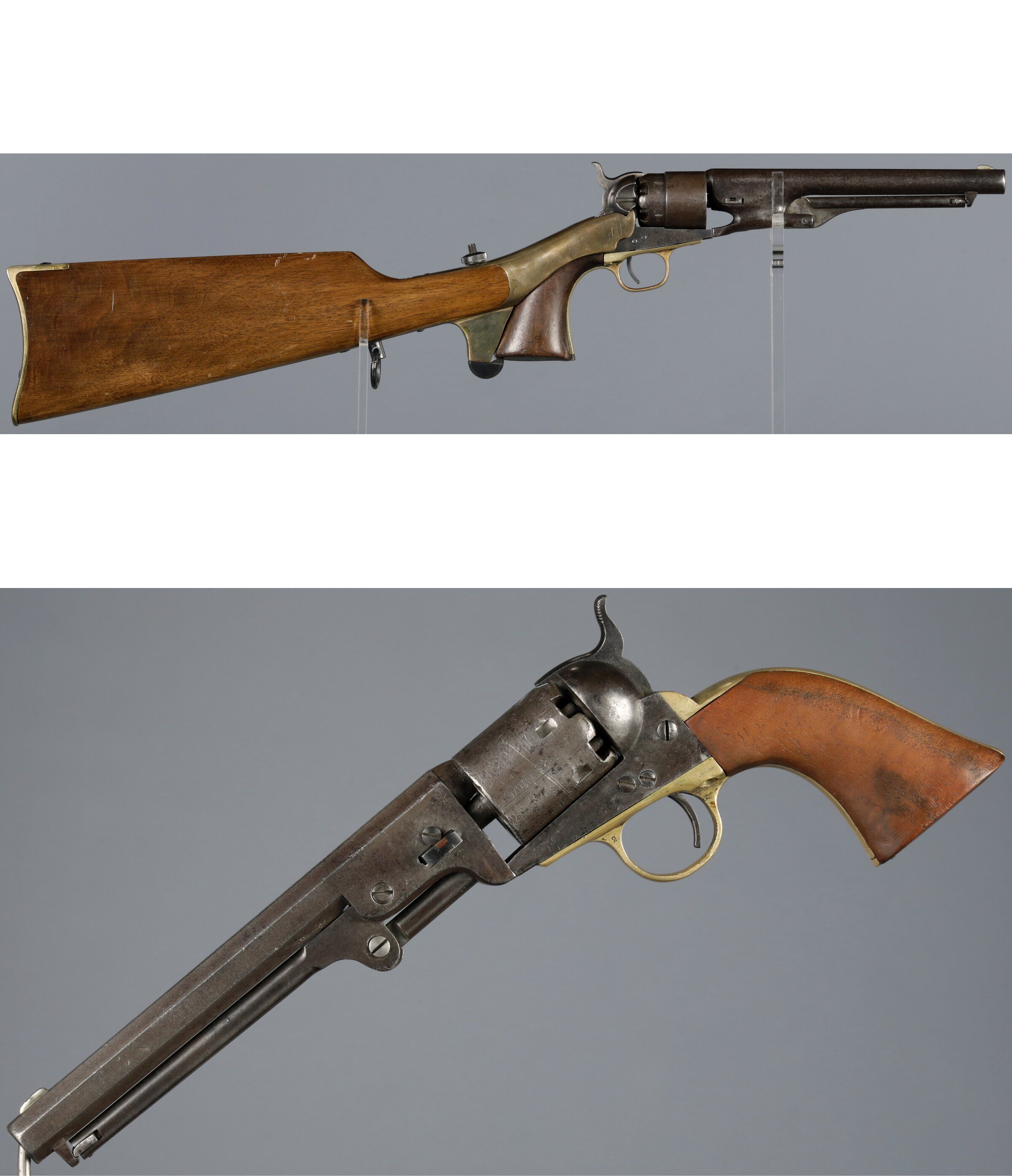 Two Civil War Era Percussion Revolvers | Rock Island Auction