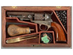 Cased Colt Model 1849 Pocket Percussion Revolver