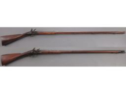 Two British Flintlock Muskets