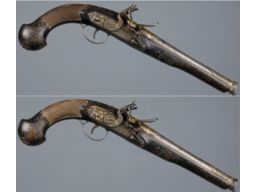 Pair of Ottoman/Turkish Flintlock Pistols