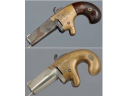 Two Antique National Arms Co. Derringers