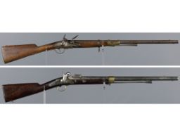 Two European Military Muzzleloading Long Guns