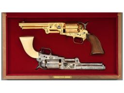 Two Civil War Commemorative Percussion Revolvers