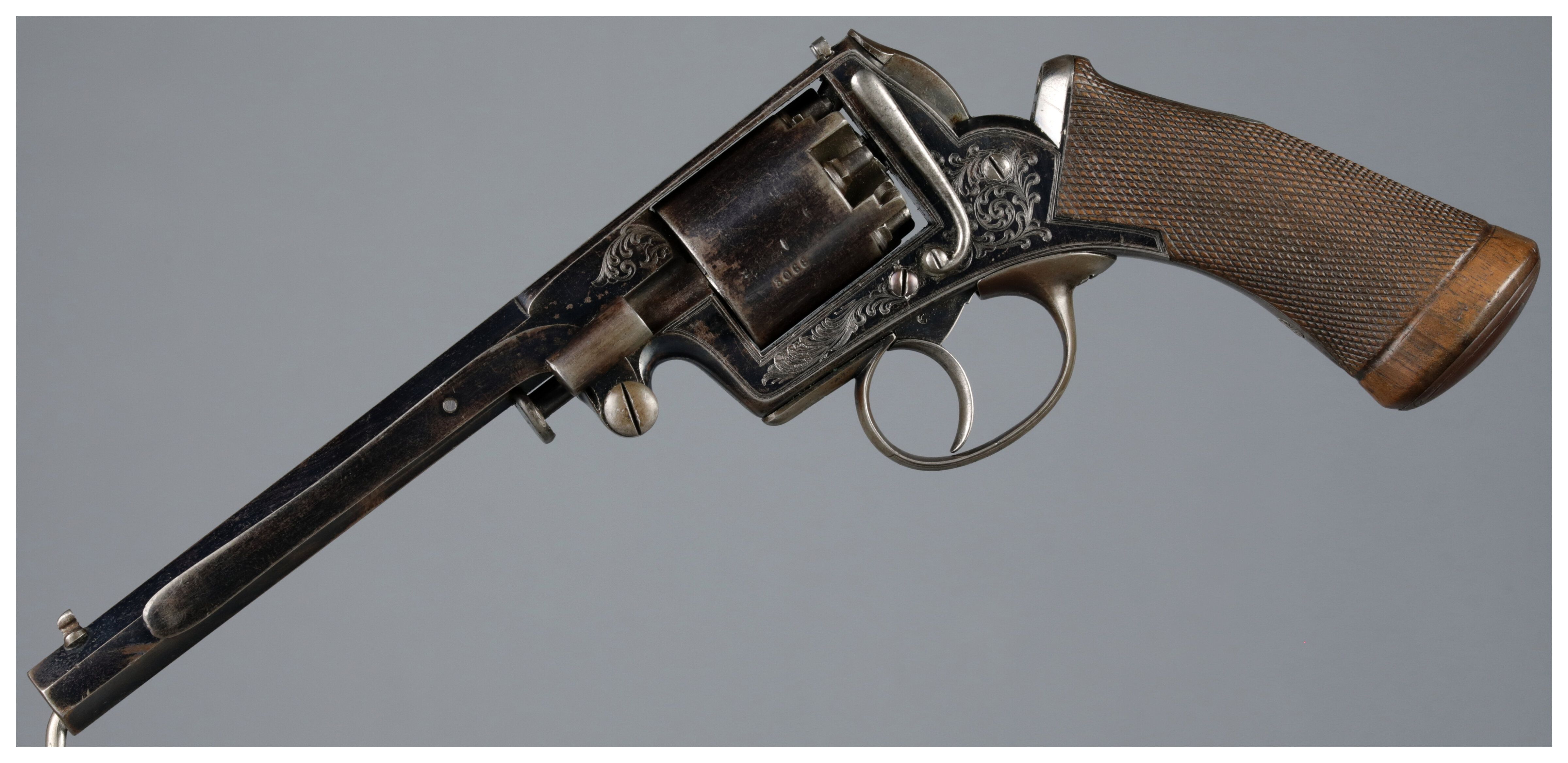 577 Adams Revolver Ancion & Cie Adams Patent Double Action Percussion Revolver | Rock ...