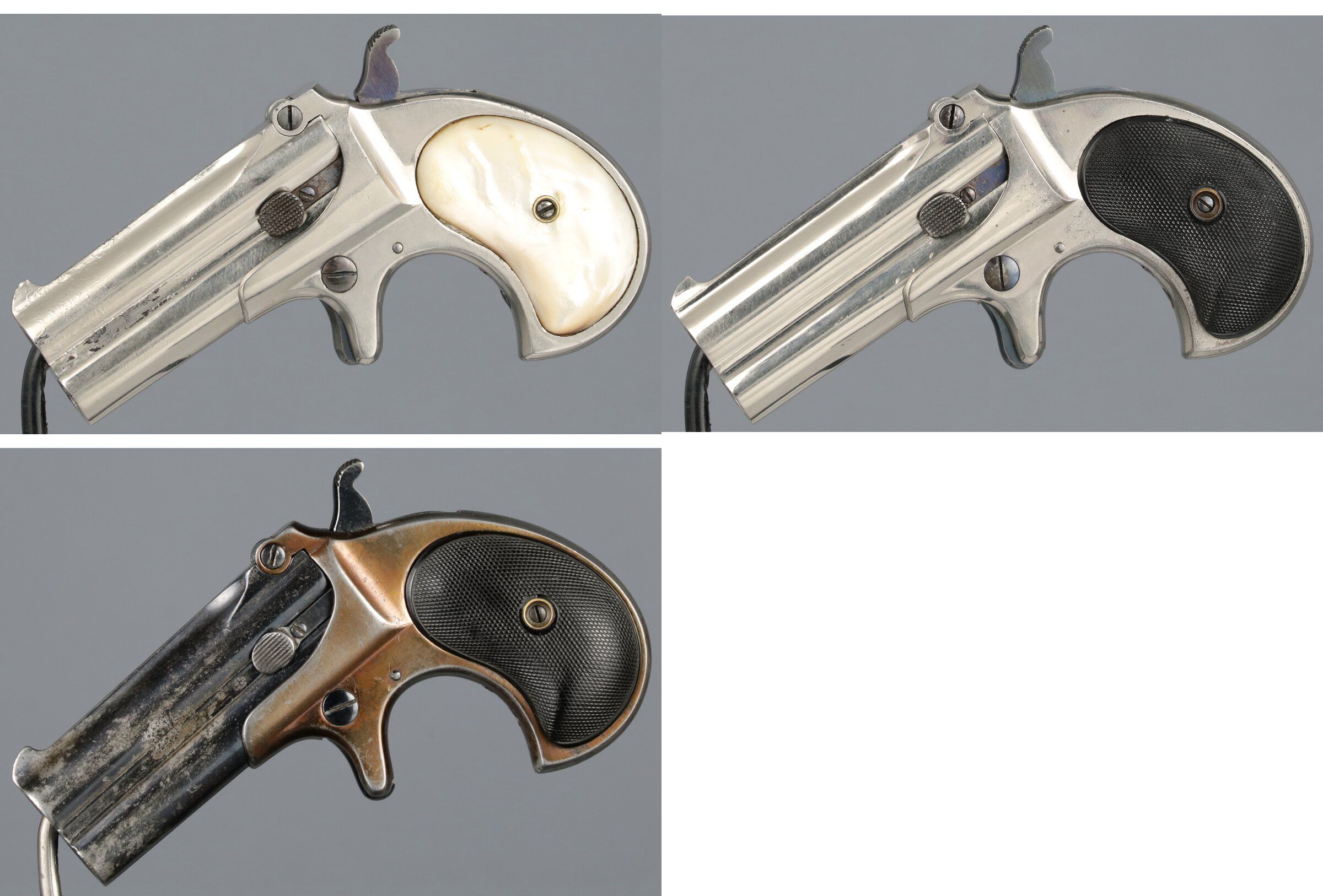 Three Remington Over/Under Derringer Pistols | Rock Island Auction