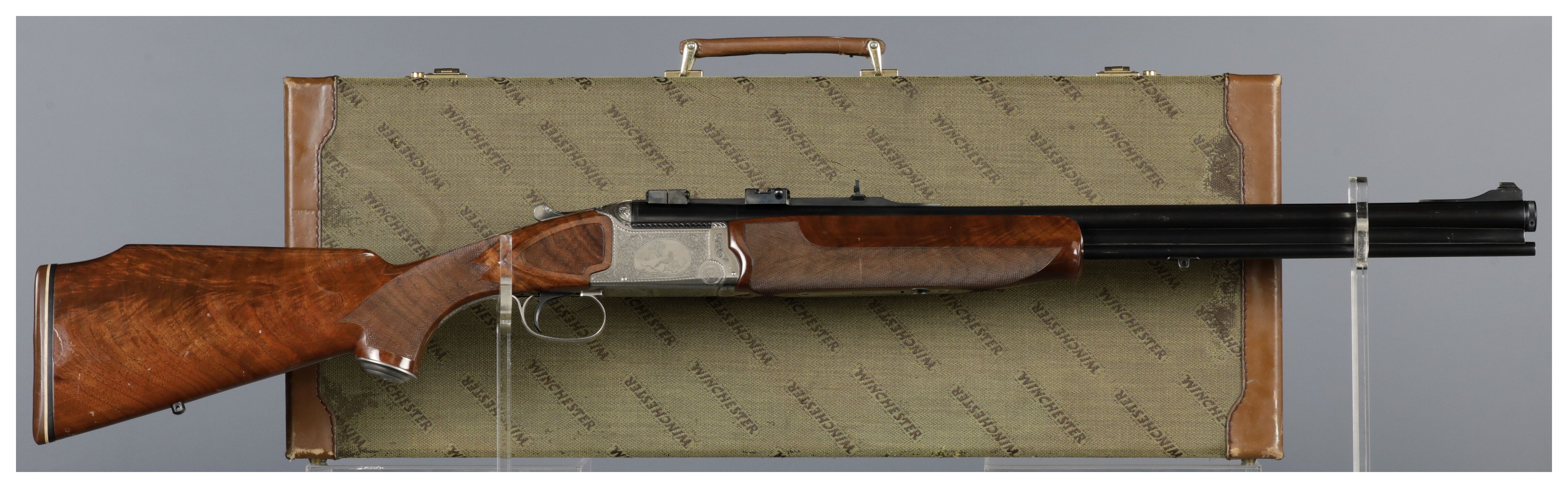 Winchester Grand European Over/Under Combination Gun with Case | Rock ...