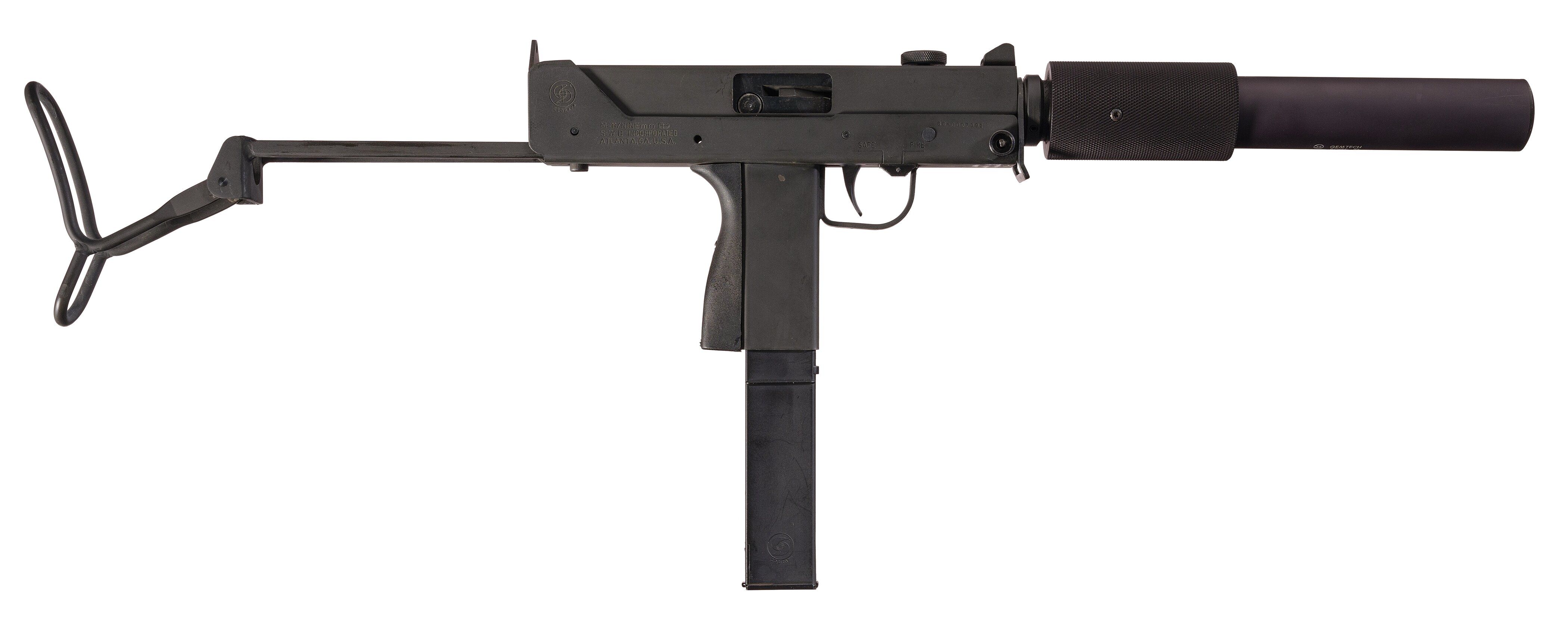 SWD M11/Nine Machine Gun with Silencer, Class III/NFA | Rock Island Auction