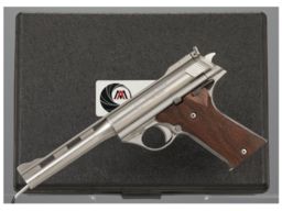 Auto Mag Model 180 Semi-Automatic Pistol in 44 AMP with Case