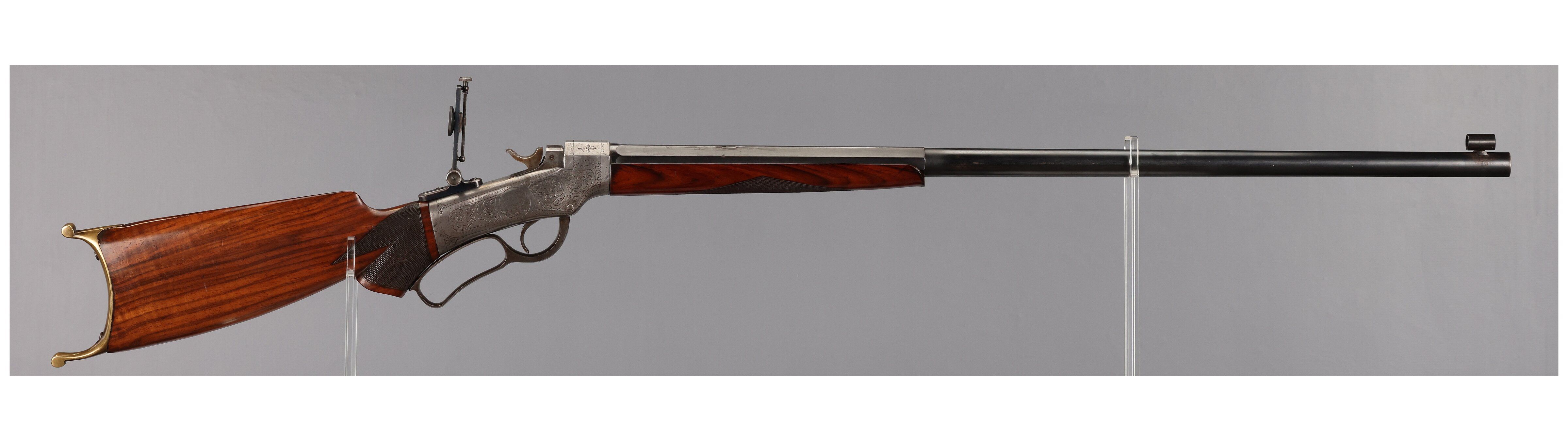 Factory Game Scene Engraved Ballard Single Shot Rifle | Rock Island Auction