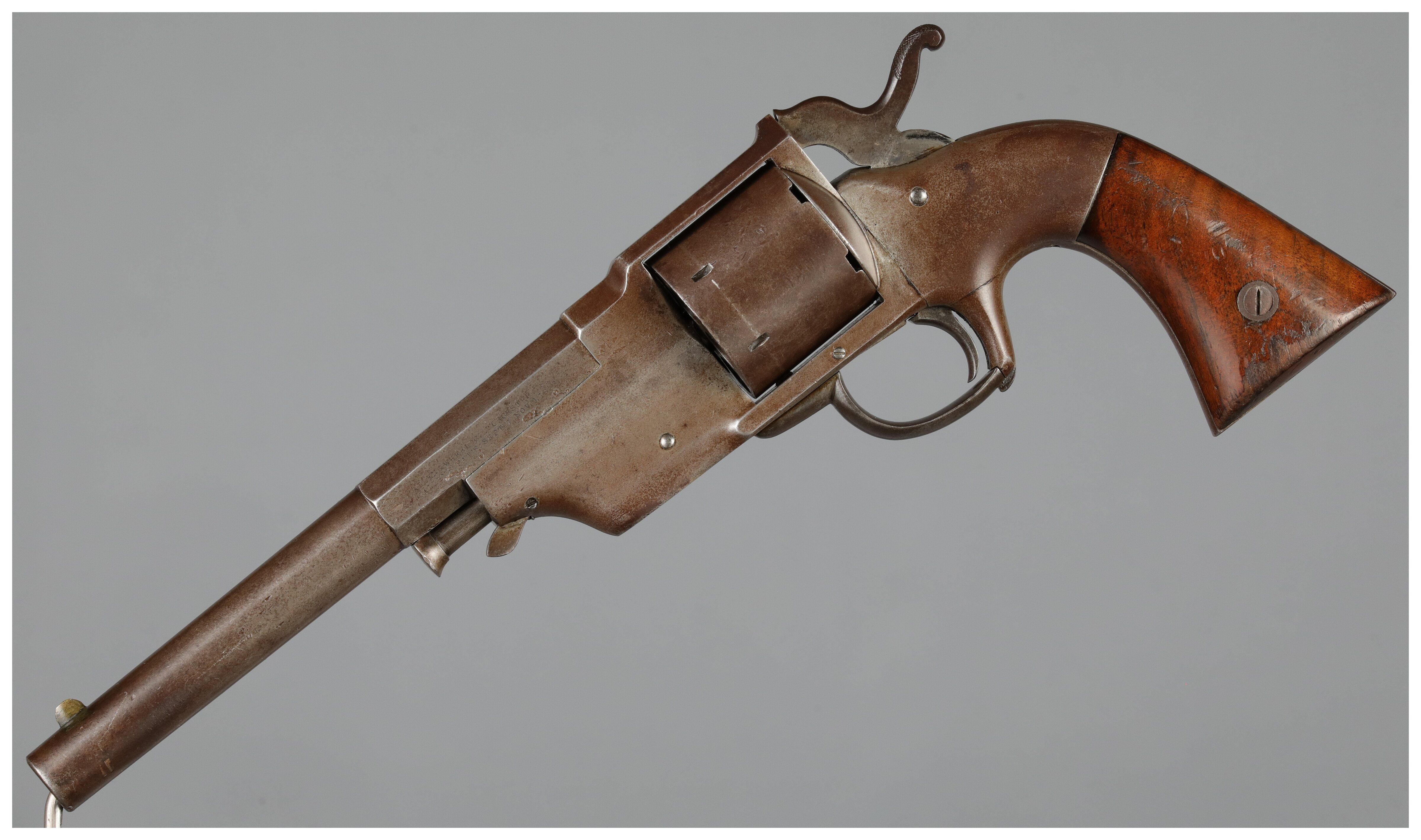 Allen & Wheelock Center Hammer Lipfire Navy Revolver | Rock Island Auction