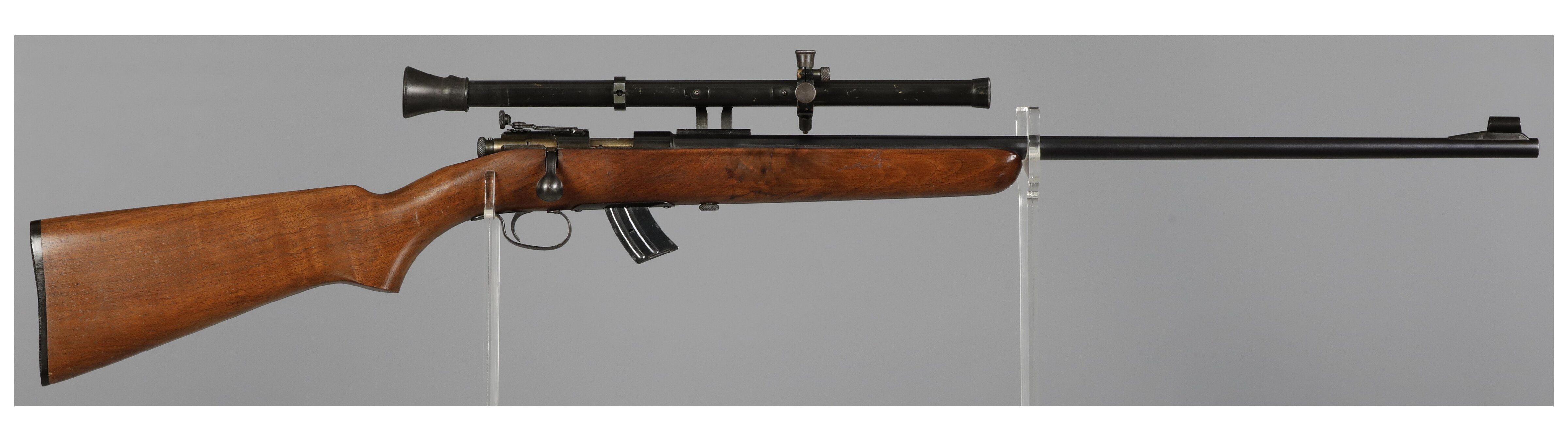 Experimental Winchester Model 69 Bolt Action Rifle with Scope