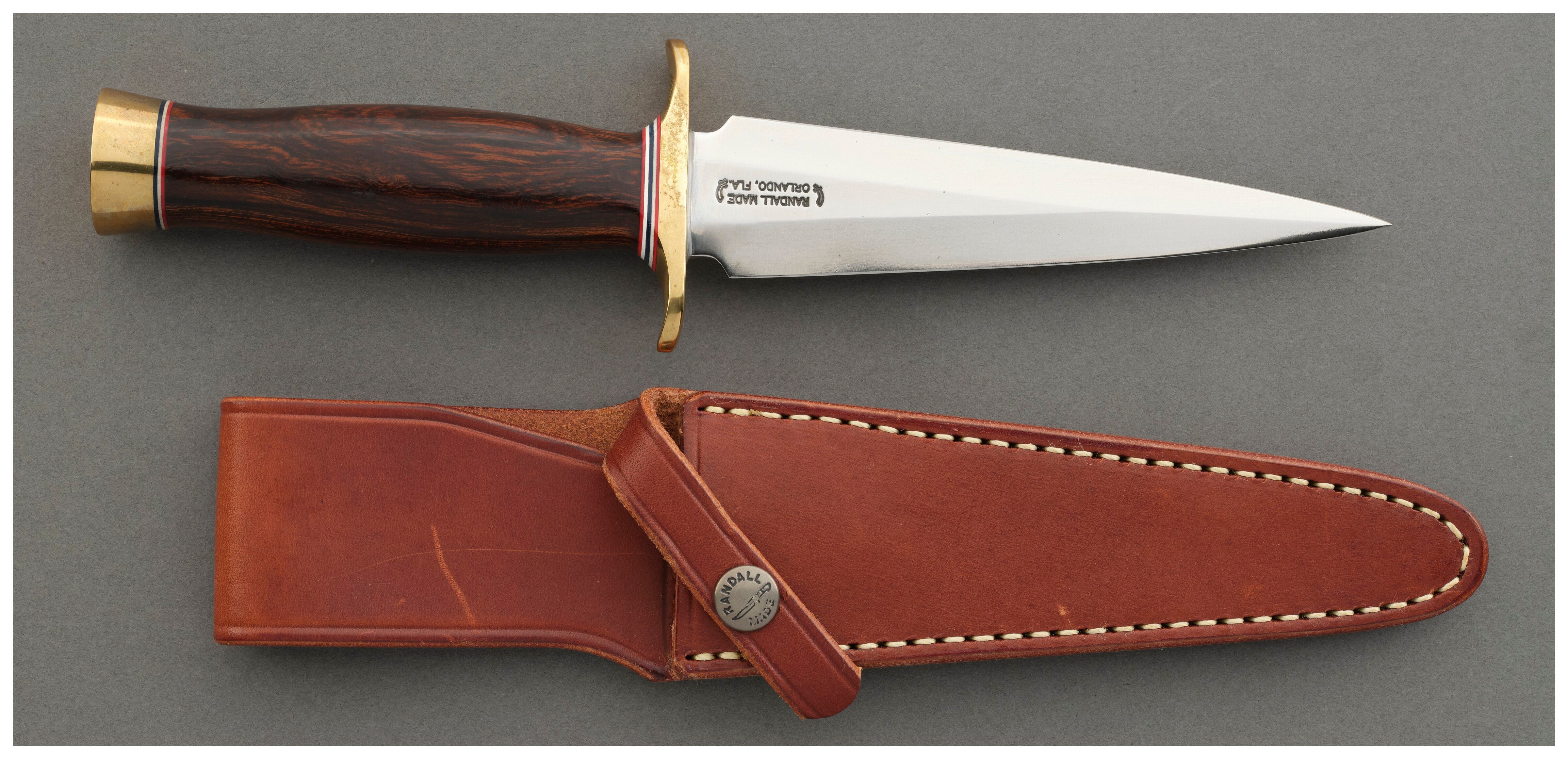 Randall Model 13 Small Arkansas Toothpick Knife with Sheath | Rock ...