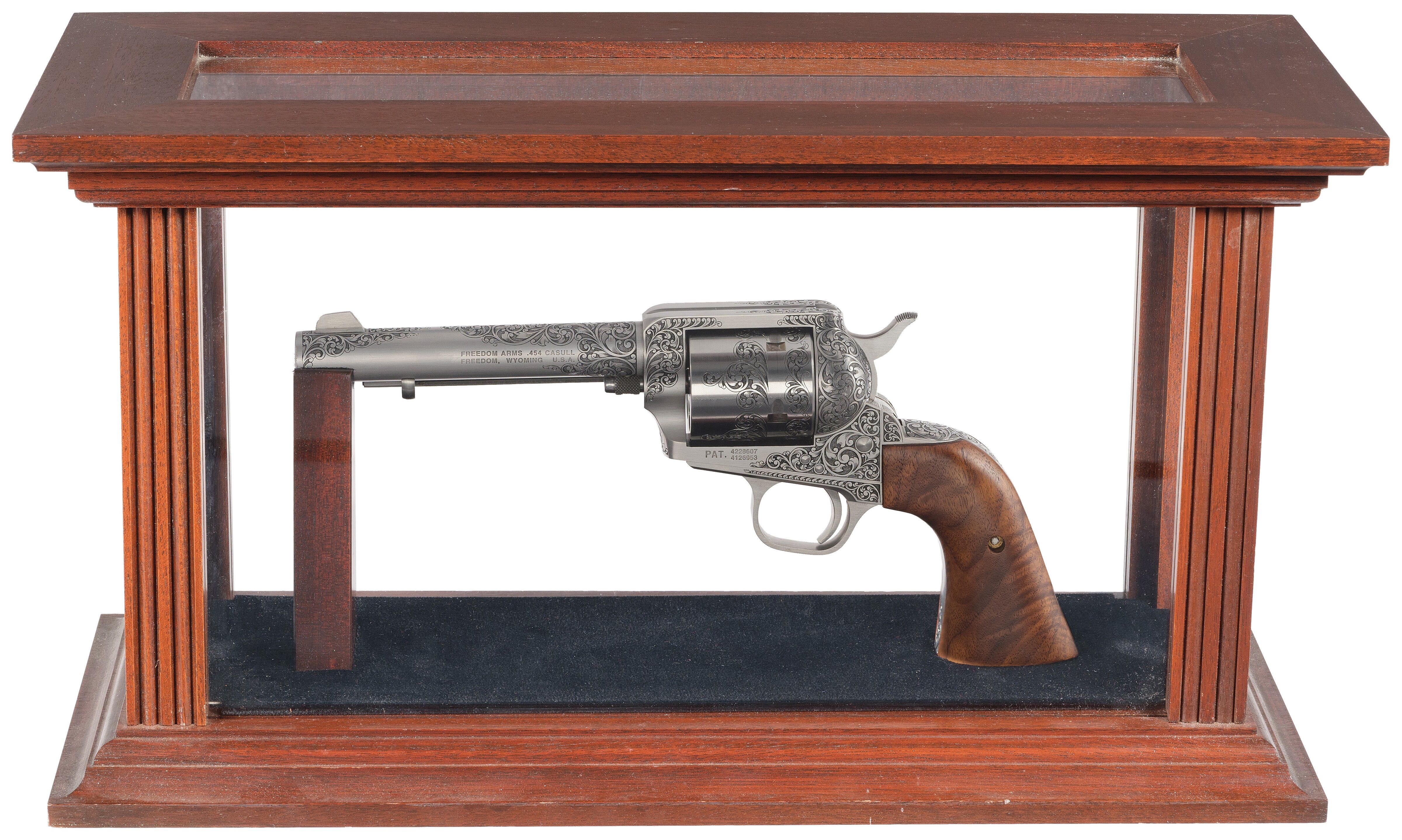 Dan Paul Engraved Freedom Arms Model 83 Single Action Revolver