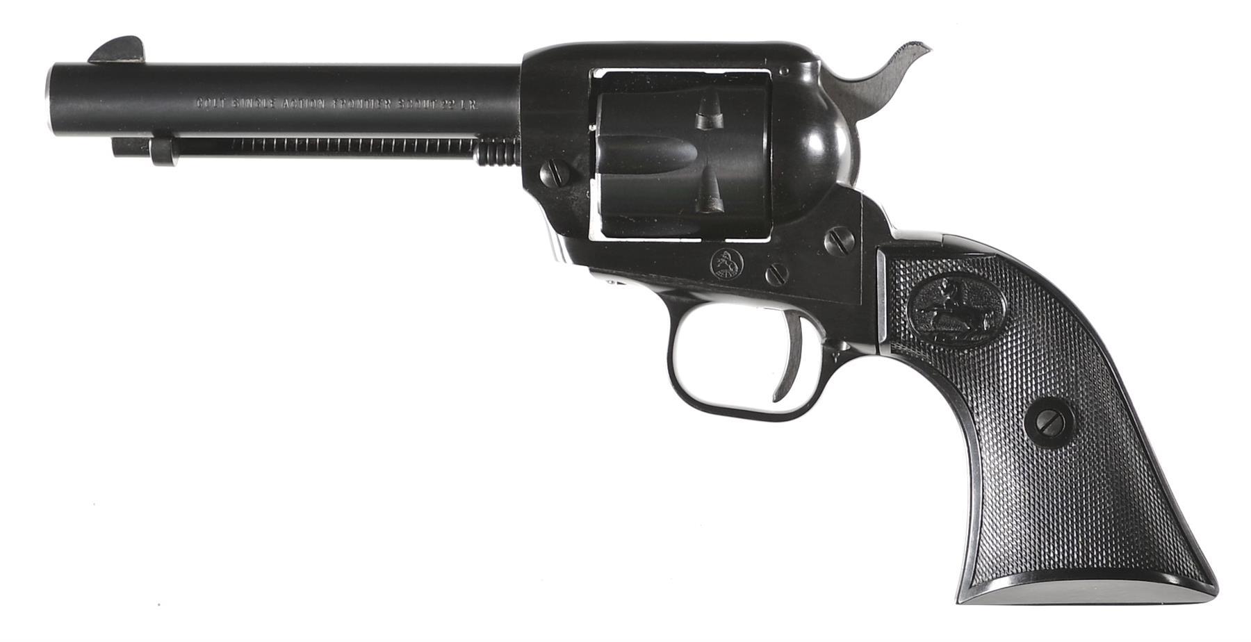 Colt Frontier Scout Revolver 22 Lr Rock Island Auction