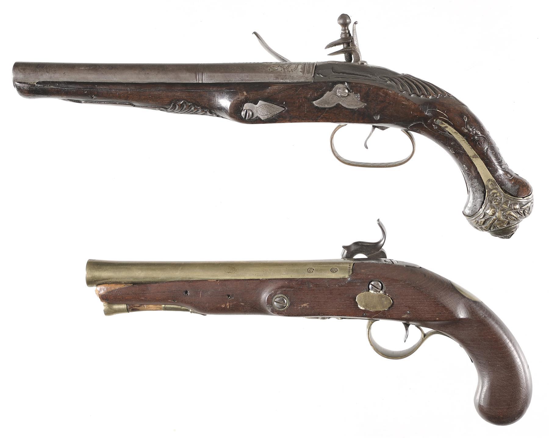 Two Antique Pistols | Rock Island Auction