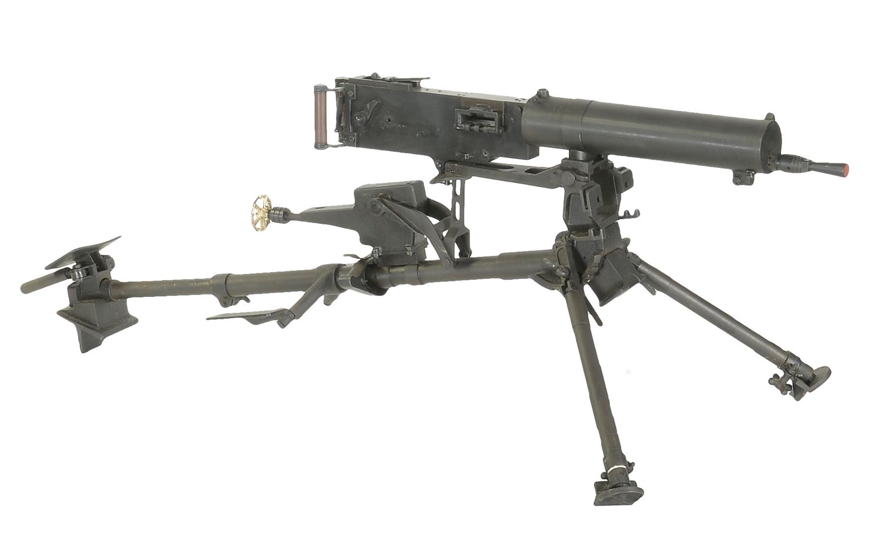 Miniature Replica Maxim Machine Gun with Bipod | Rock Island Auction