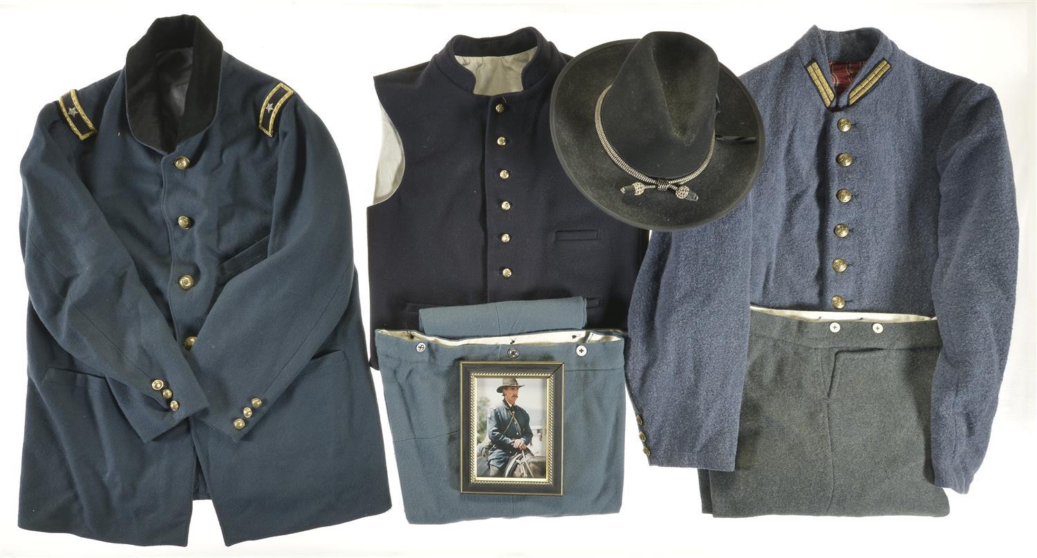 Civil War Style General Buford Reproduction Uniform with Picture Rock