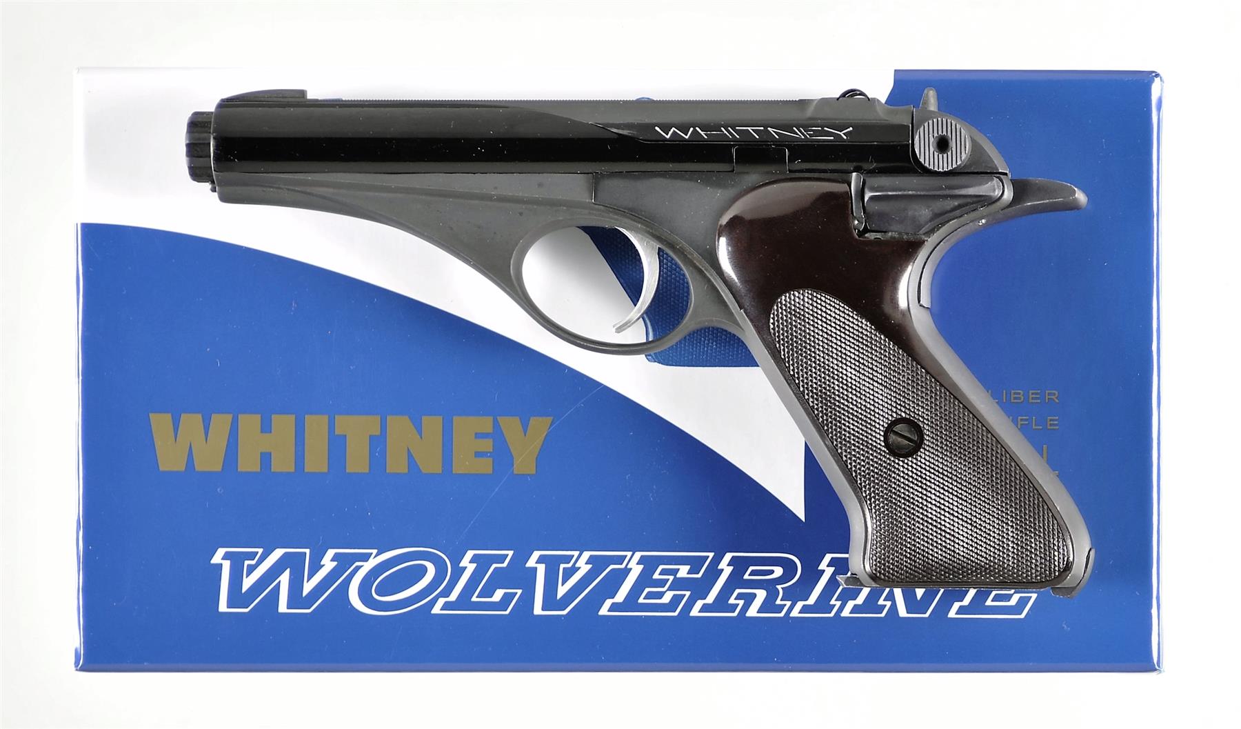 Whitney Wolverine Pistol With Box Rock Island Auction 7197