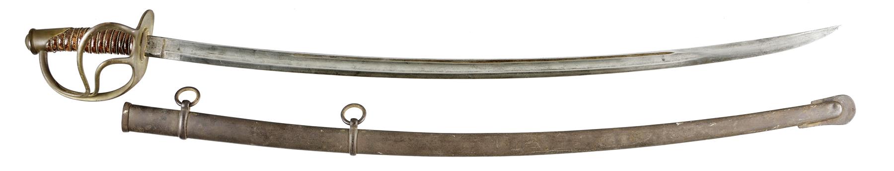 US Cavalry C Roby Marked Sword with Scabbard | Rock Island Auction