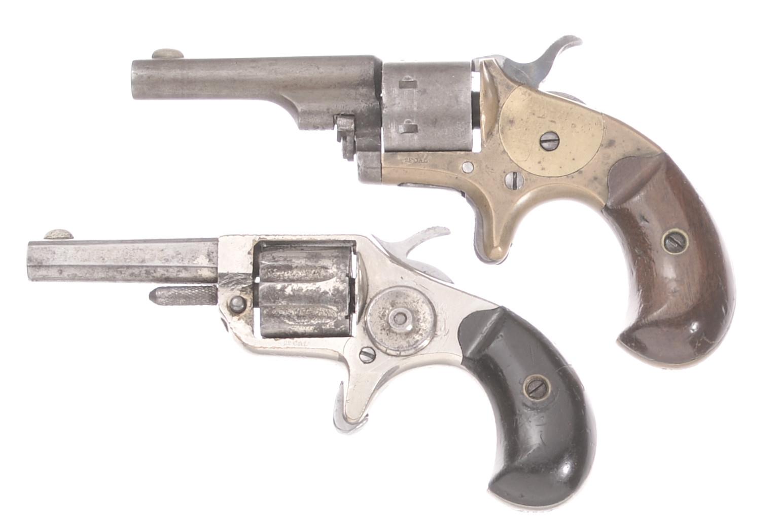 Two Spur Trigger Revolvers | Rock Island Auction