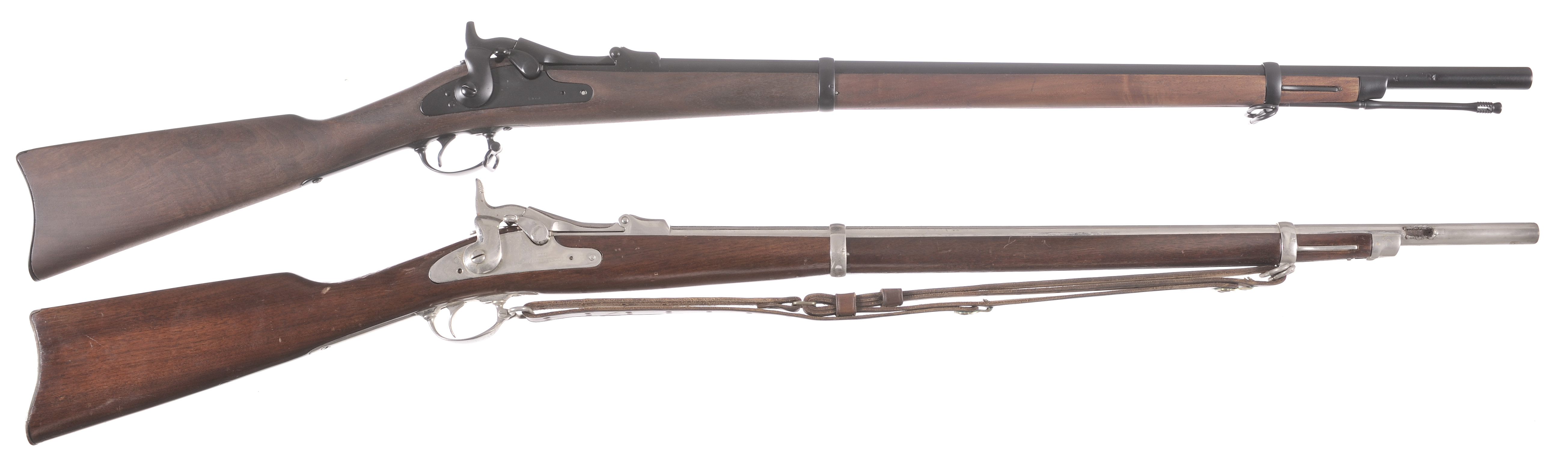 Two Springfield Model 1873 Trapdoor Rifles Rock Island Auction