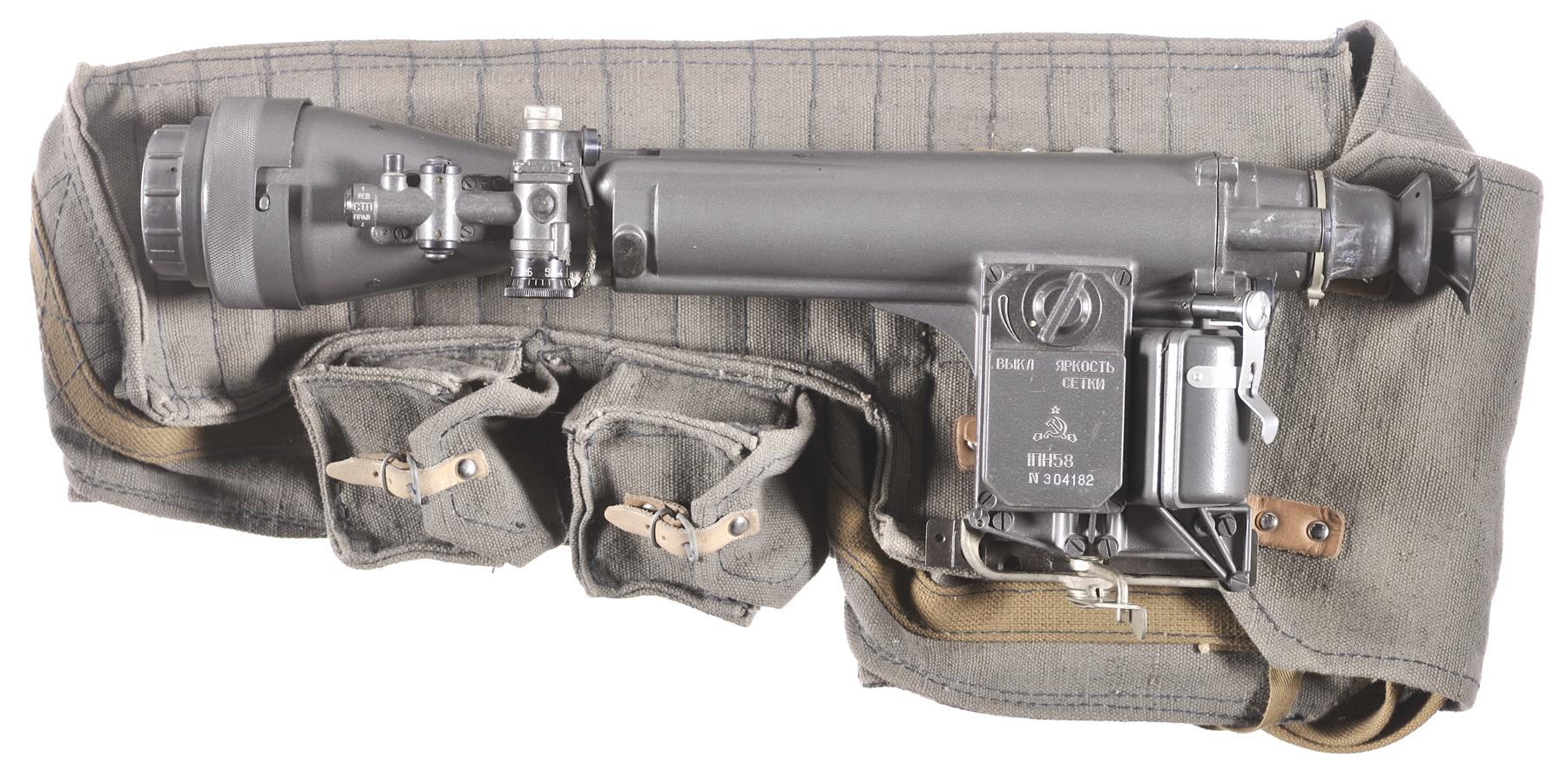 Russian 1PN58 Night Vision Scope with Accessories | Rock Island Auction