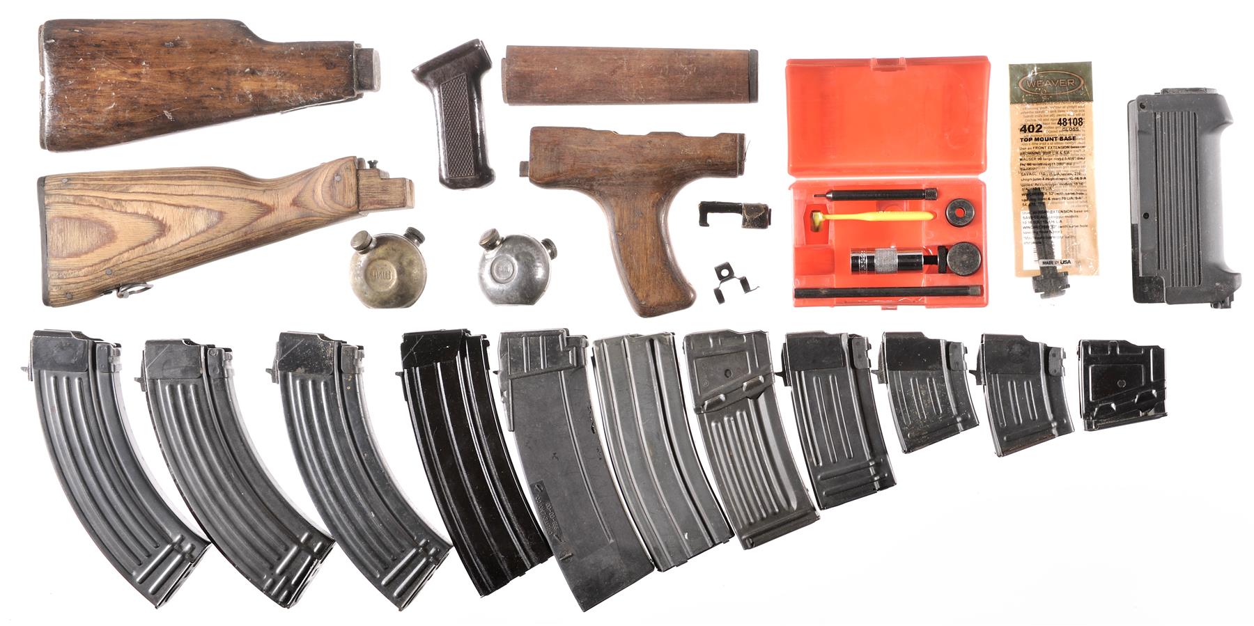 Group of Assorted Firearm Parts Rock Island Auction