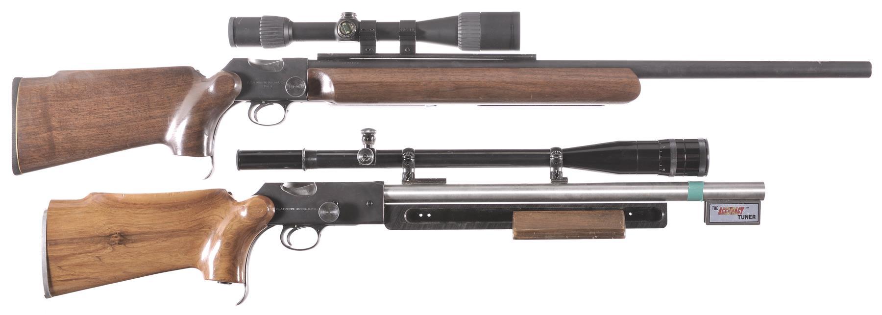 Two BSA MartiniInternational Single Shot Rifles Rock Island Auction