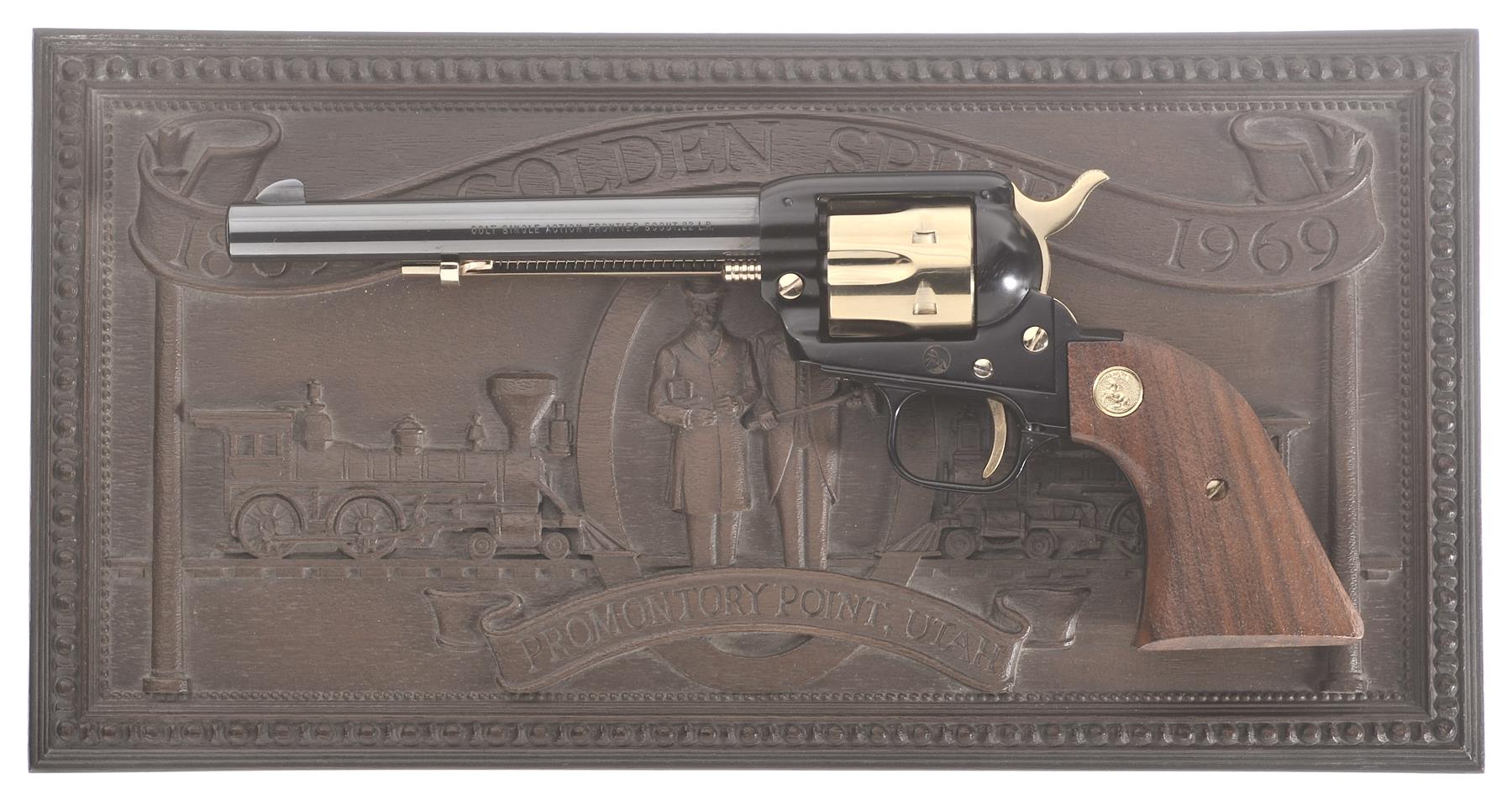 Colt Frontier Scout Revolver 22 Lr Rock Island Auction