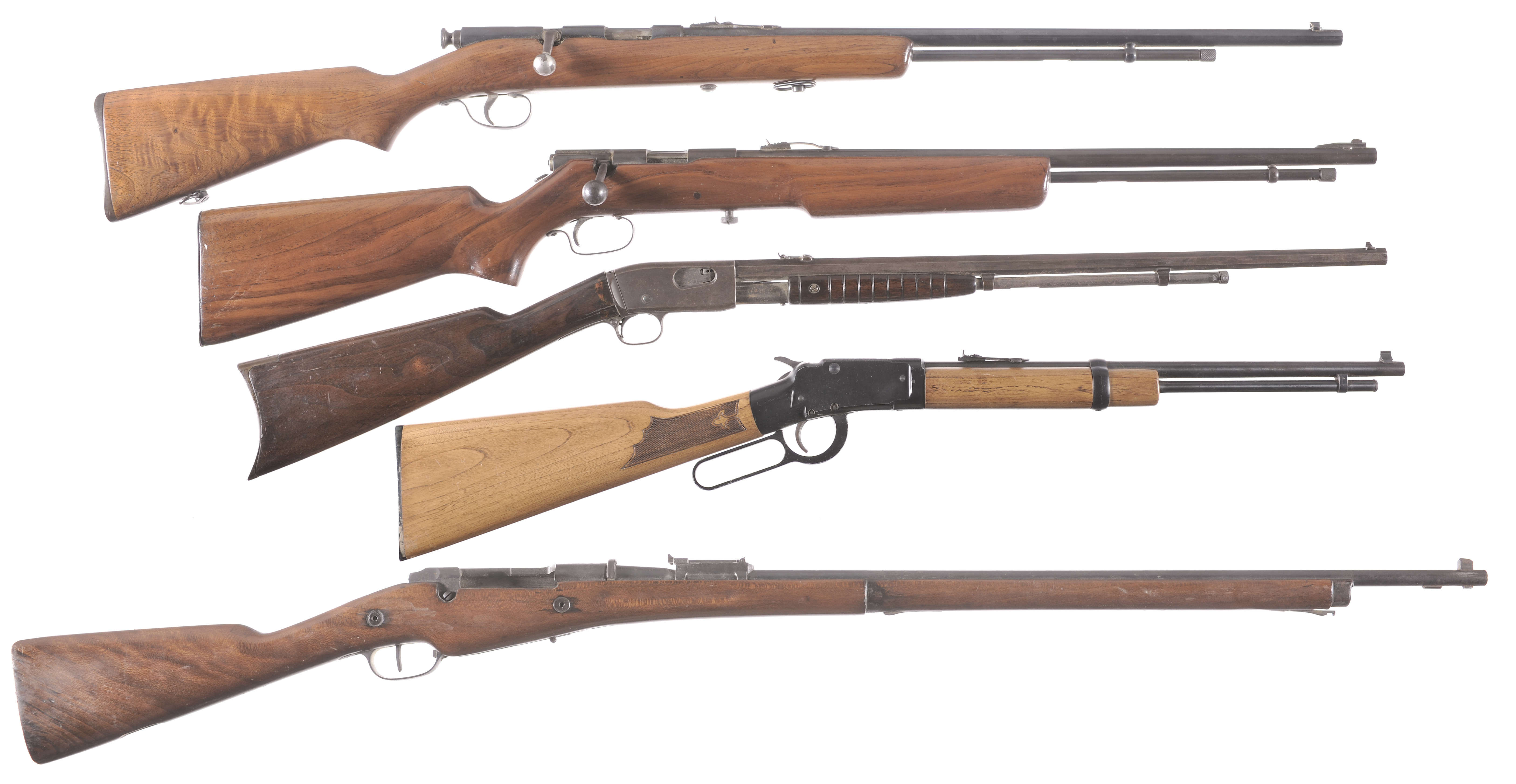 Five Rifles | Rock Island Auction