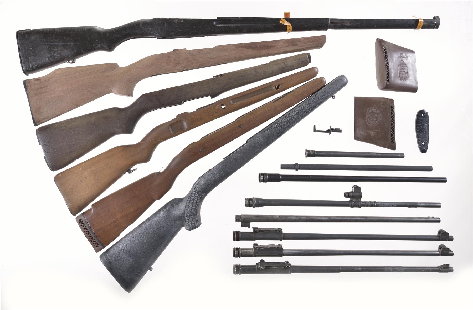Grouping of Rifle Gun Parts Rock Island Auction